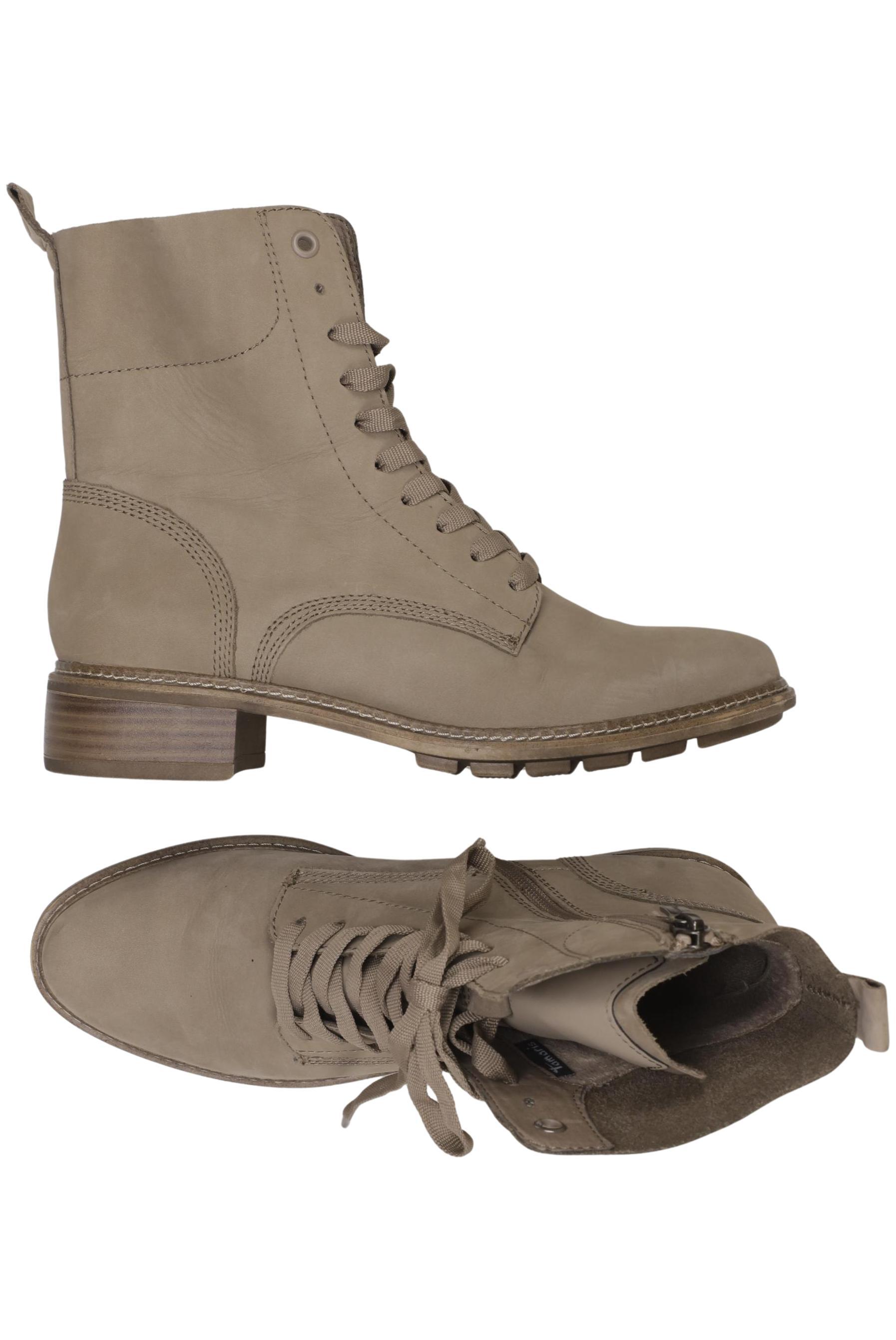 

Tamaris Damen Stiefelette, beige, Gr. 38