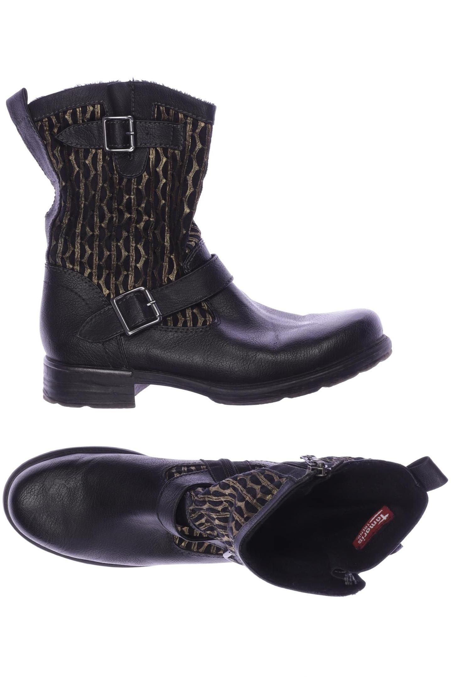 

Tamaris Damen Stiefelette, schwarz, Gr. 39