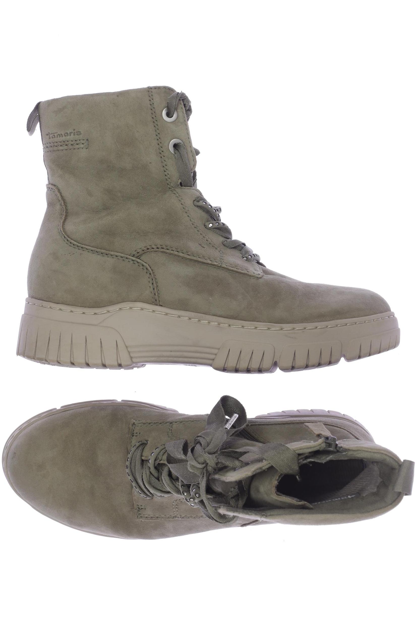 

Tamaris Damen Stiefelette, grün, Gr. 40