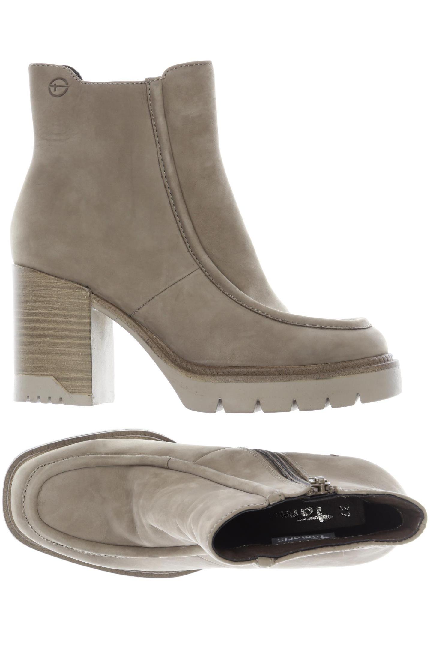 

Tamaris Damen Stiefelette, beige, Gr. 37