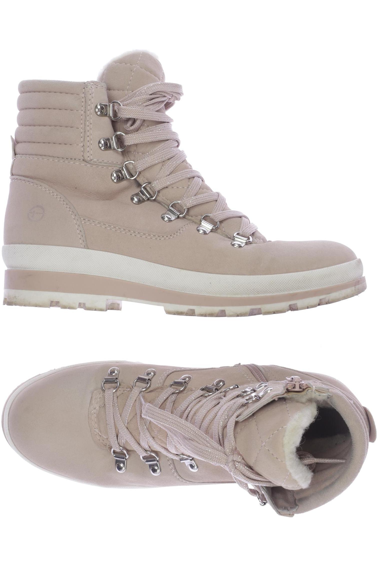 

Tamaris Damen Stiefelette, beige, Gr. 39