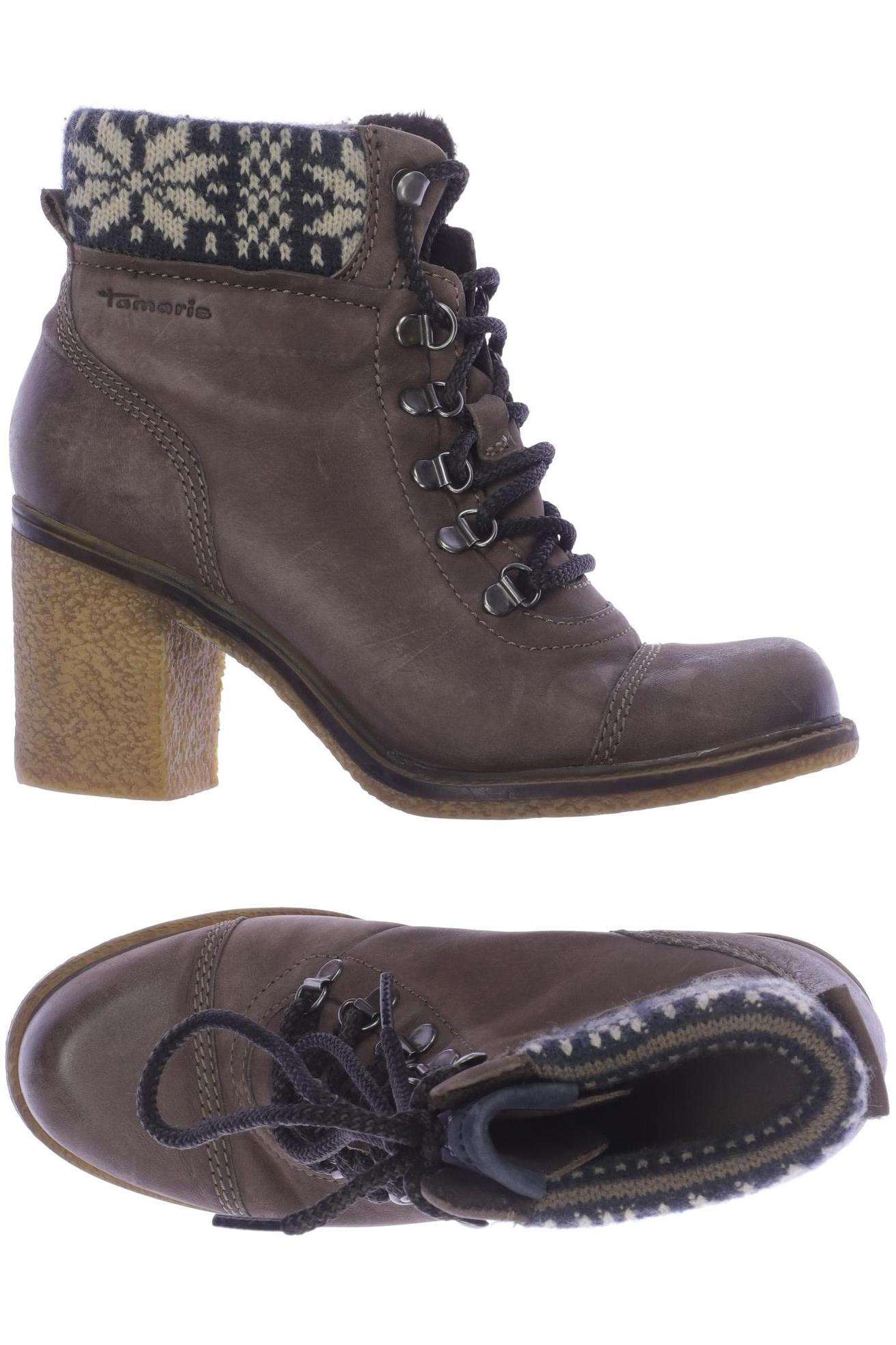 

Tamaris Damen Stiefelette, braun, Gr. 39