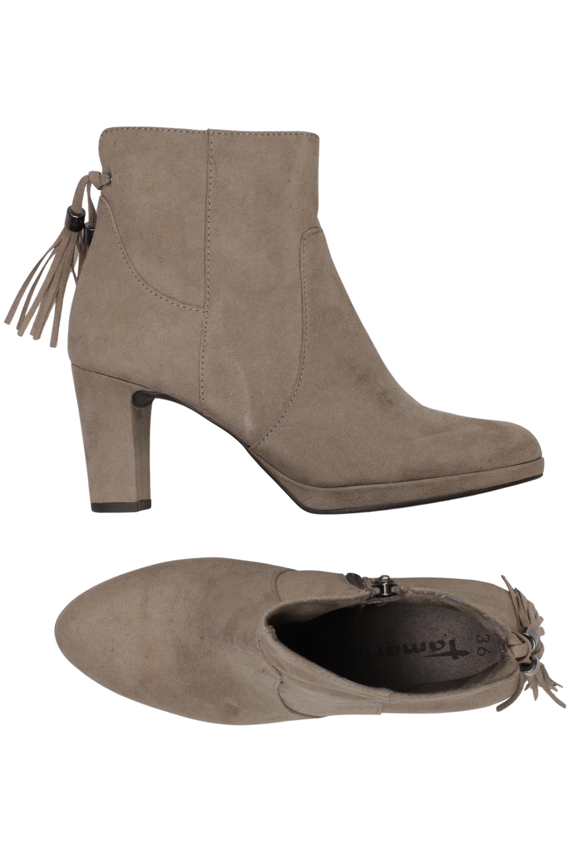 

Tamaris Damen Stiefelette, beige, Gr. 36