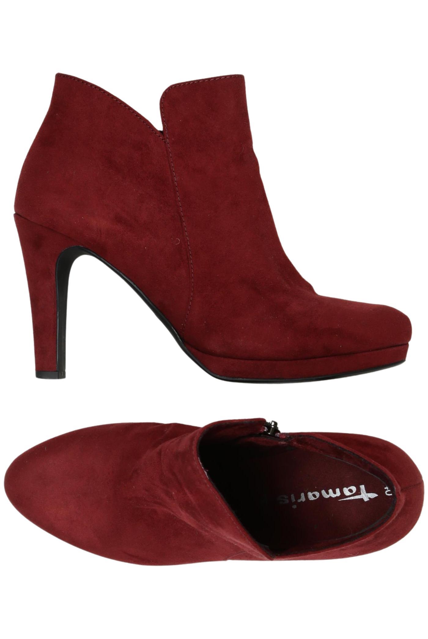 

Tamaris Damen Stiefelette, rot, Gr. 40