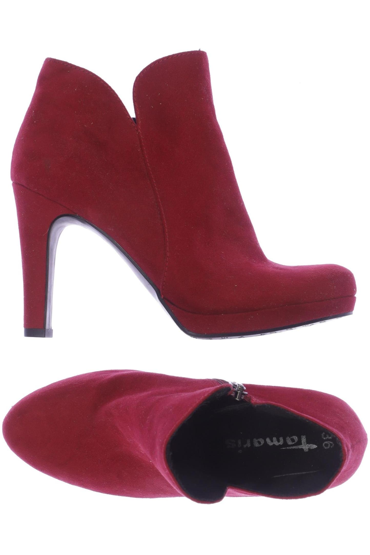 

Tamaris Damen Stiefelette, rot, Gr. 36