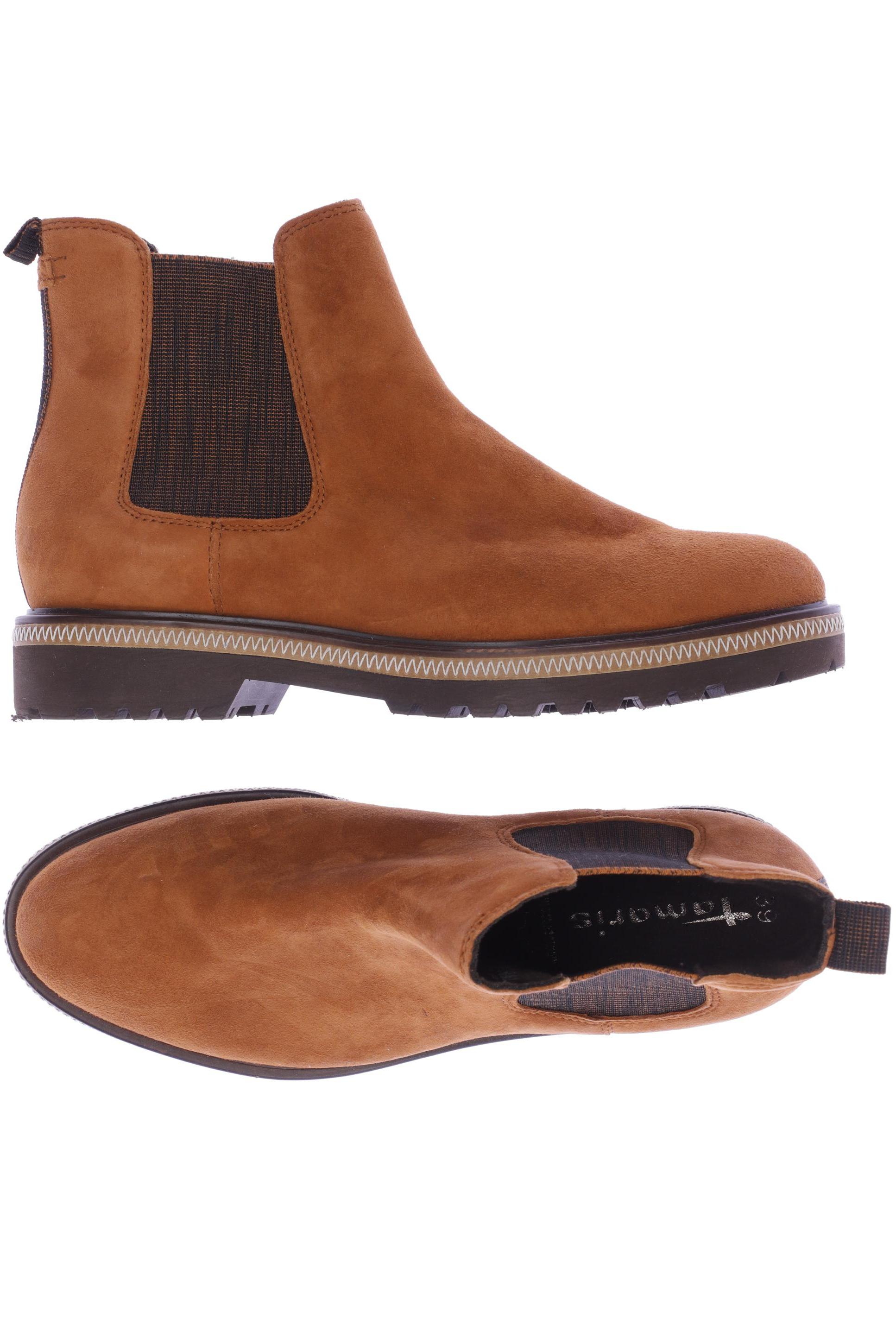 

Tamaris Damen Stiefelette, orange, Gr. 39