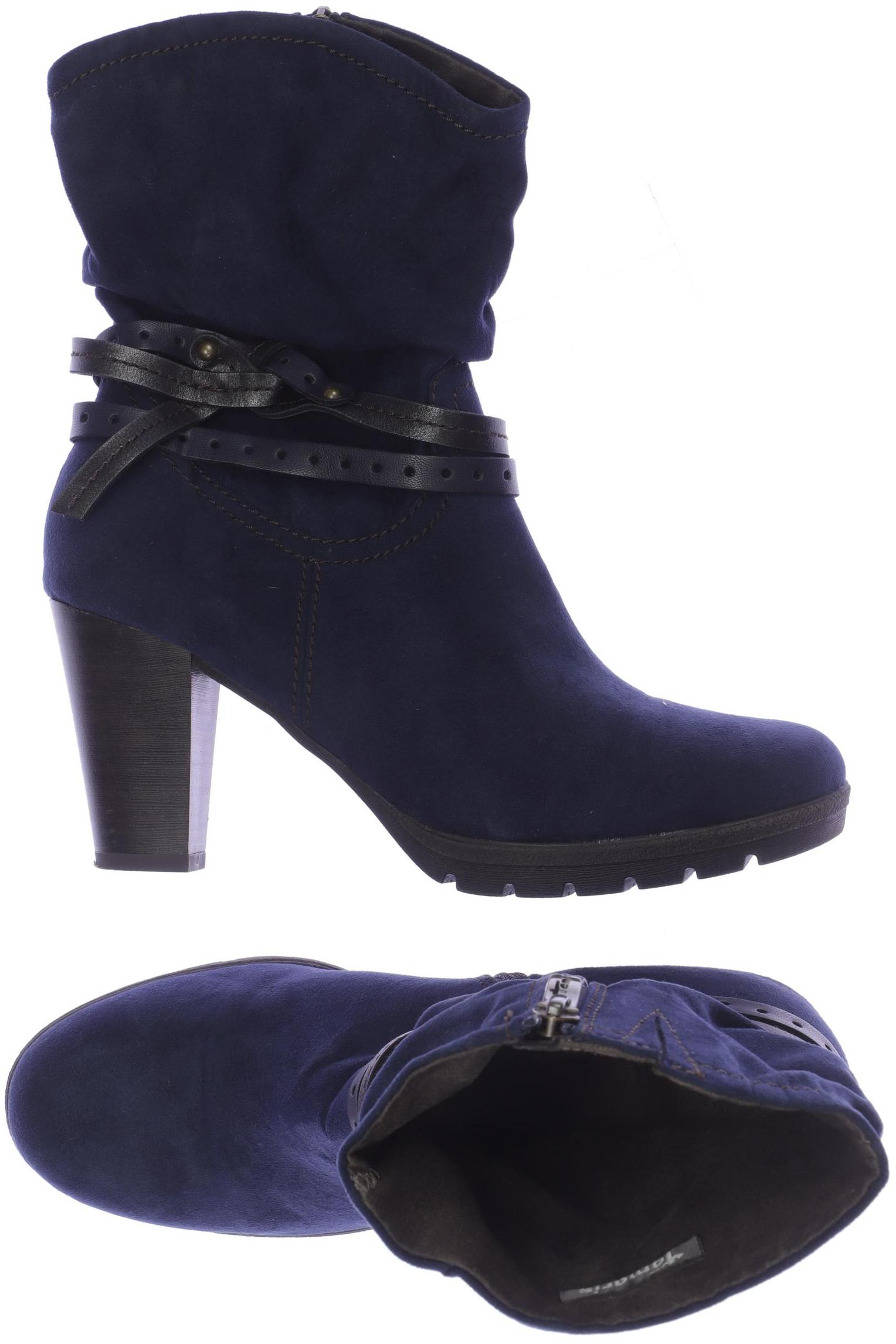 

Tamaris Damen Stiefelette, marineblau, Gr. 38