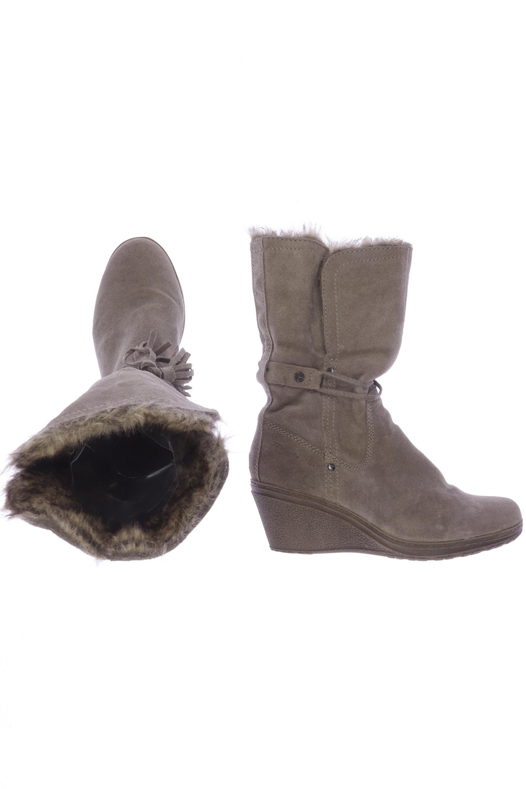 

Tamaris Damen Stiefelette, beige, Gr. 39