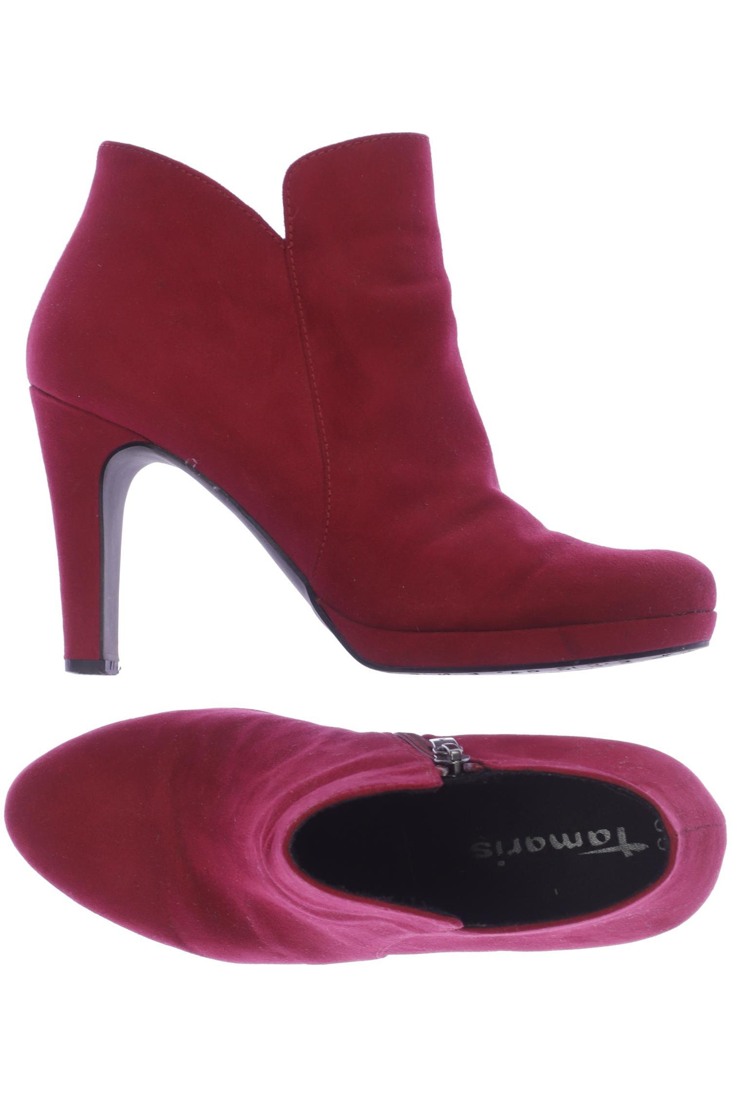 

Tamaris Damen Stiefelette, rot, Gr. 39
