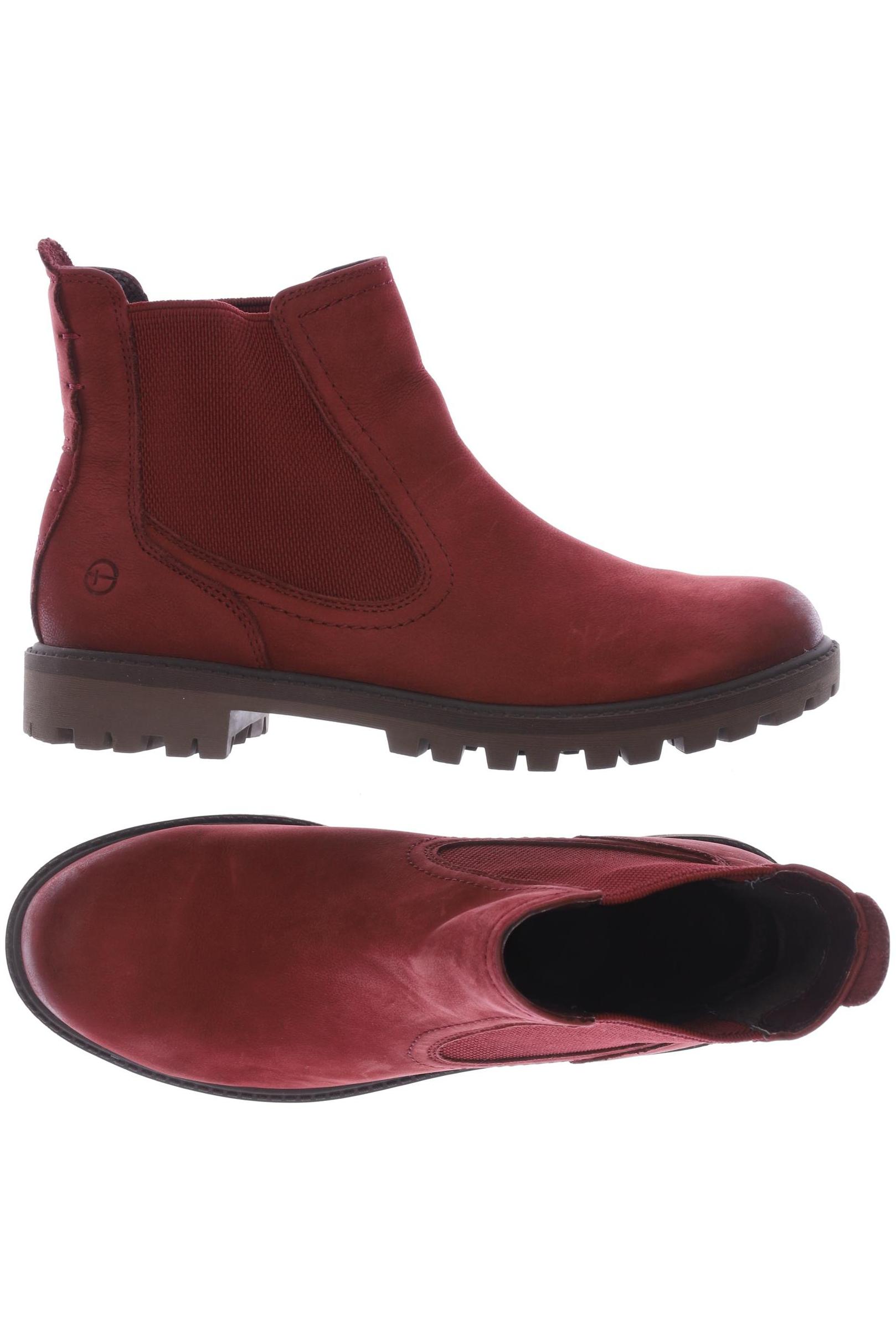 

Tamaris Damen Stiefelette, rot, Gr. 39