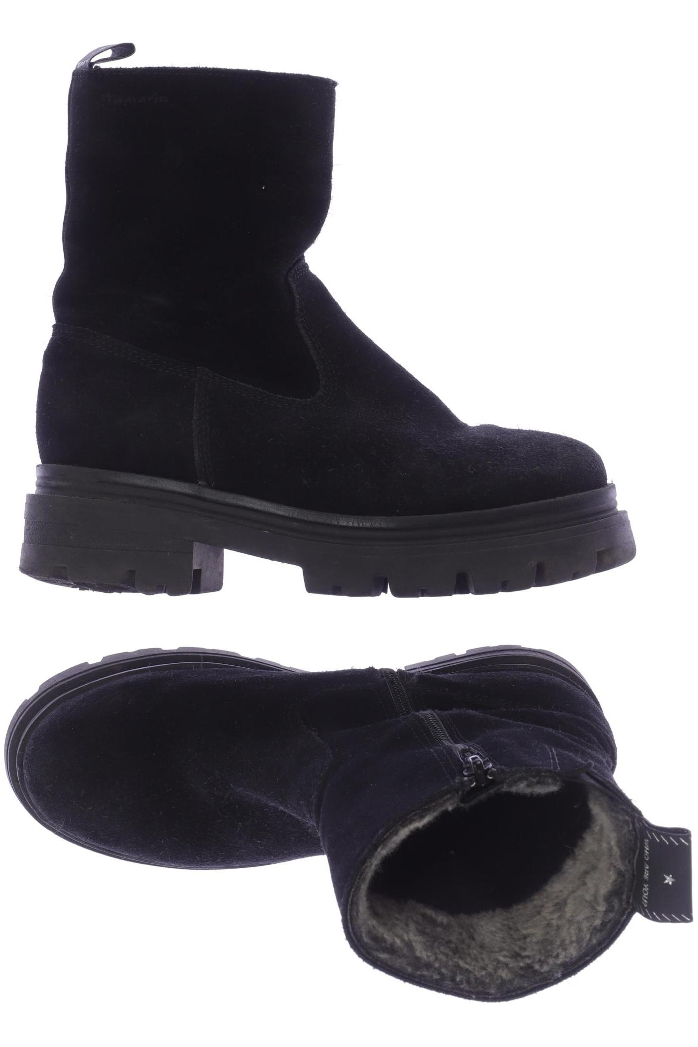 

Tamaris Damen Stiefelette, schwarz