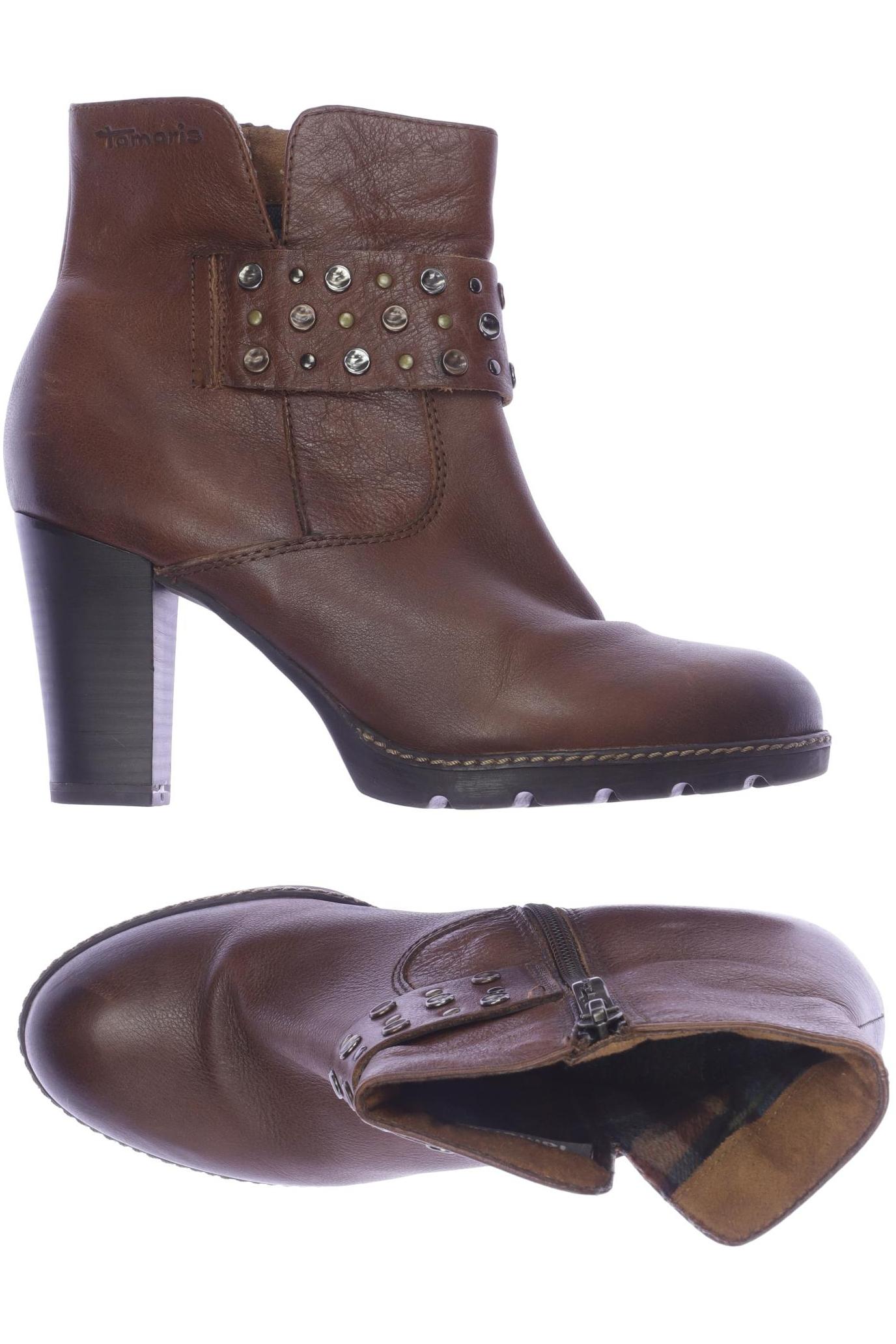 

Tamaris Damen Stiefelette, braun, Gr. 38