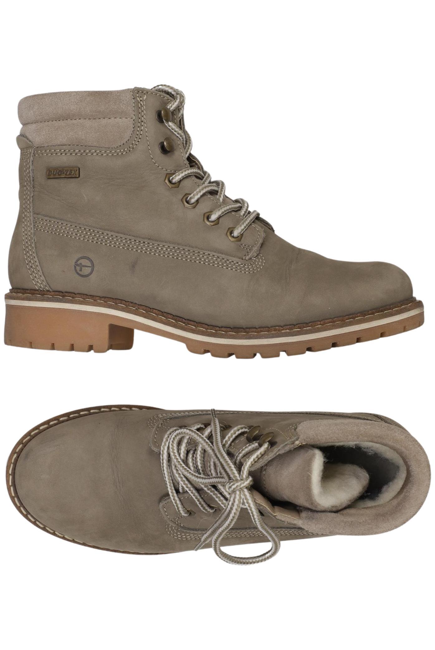 

Tamaris Damen Stiefelette, beige, Gr. 38
