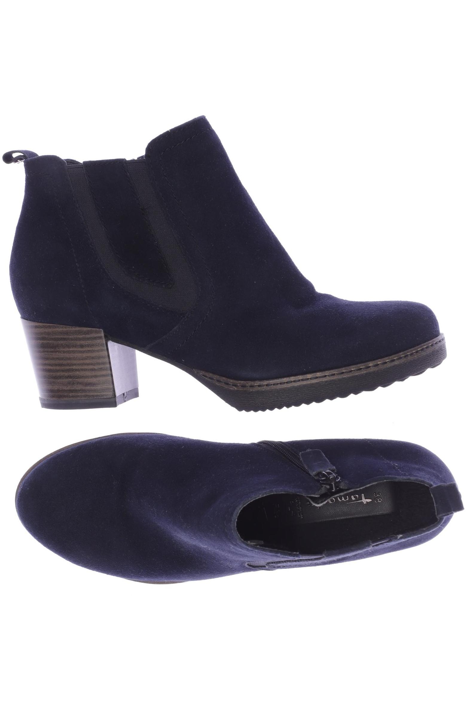 

Tamaris Damen Stiefelette, marineblau, Gr. 38