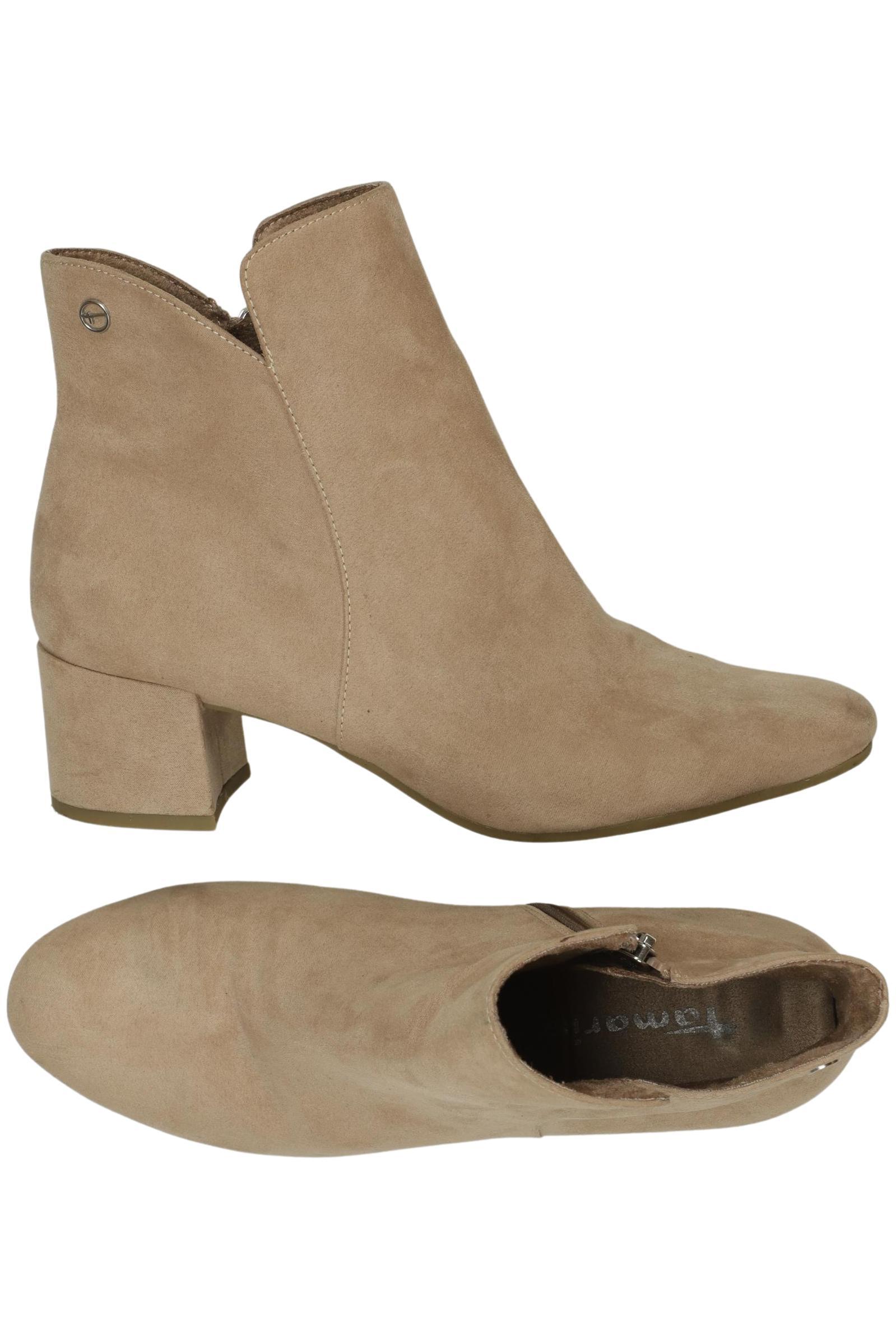 

Tamaris Damen Stiefelette, beige, Gr. 40
