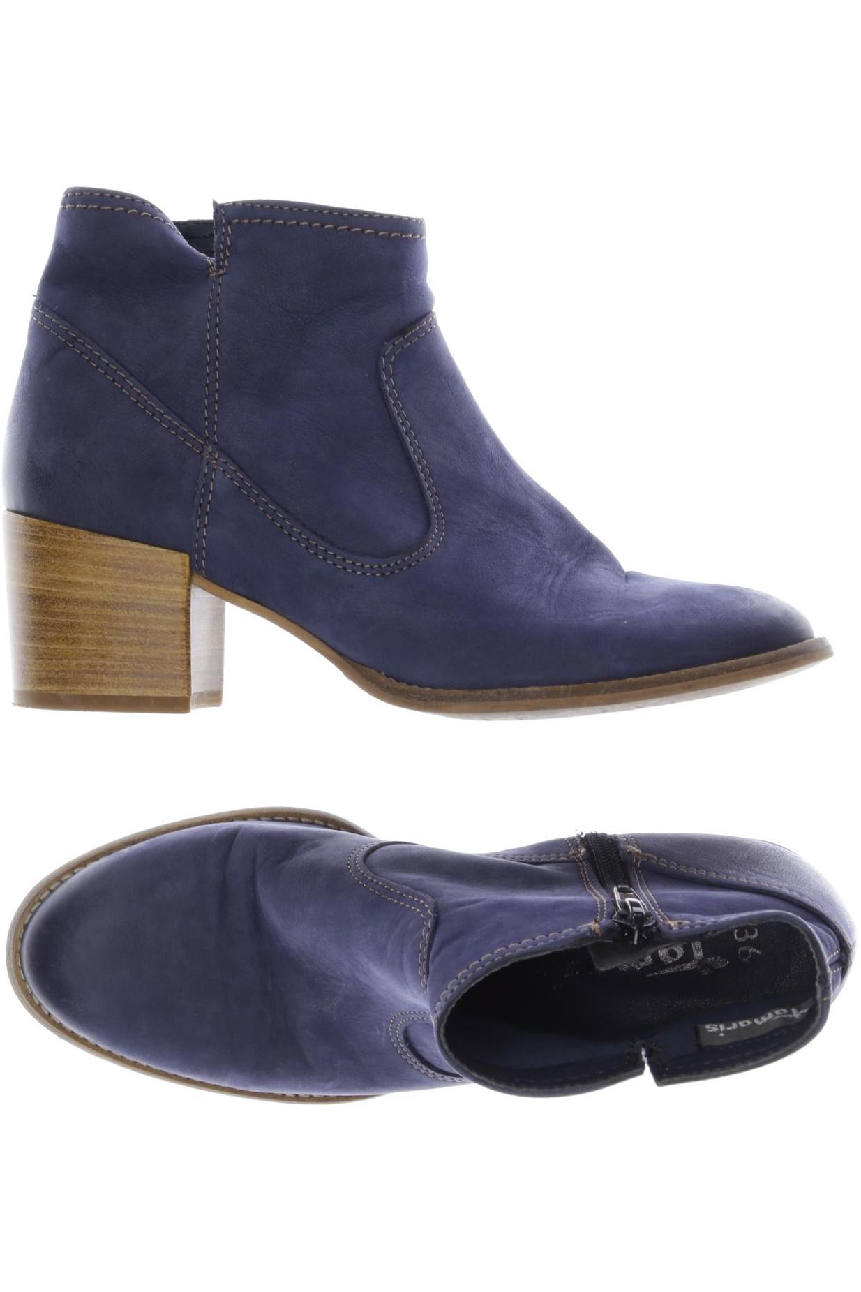 

Tamaris Damen Stiefelette, marineblau, Gr. 36