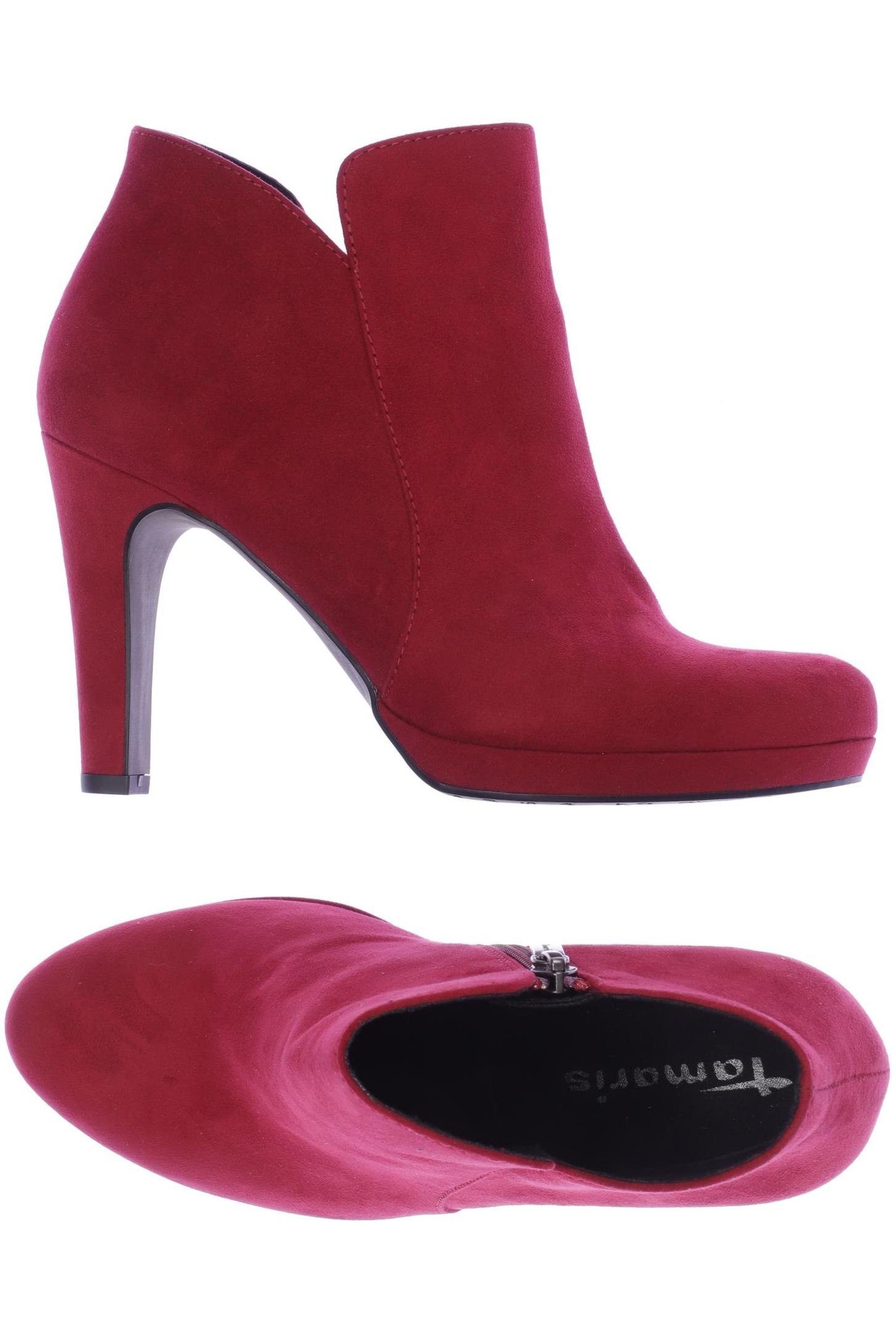 

Tamaris Damen Stiefelette, rot, Gr. 37