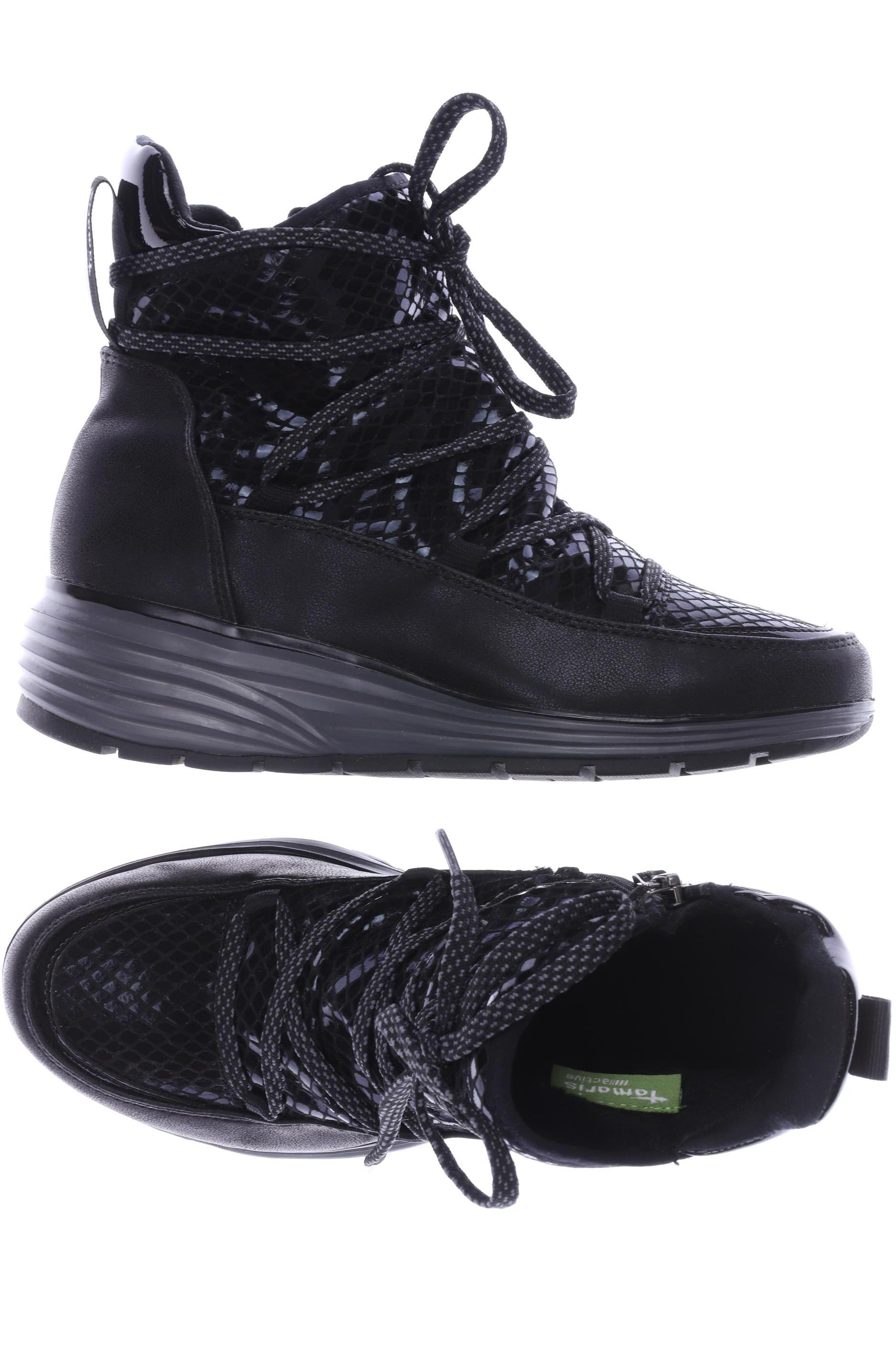 

Tamaris Damen Stiefelette, schwarz, Gr. 37