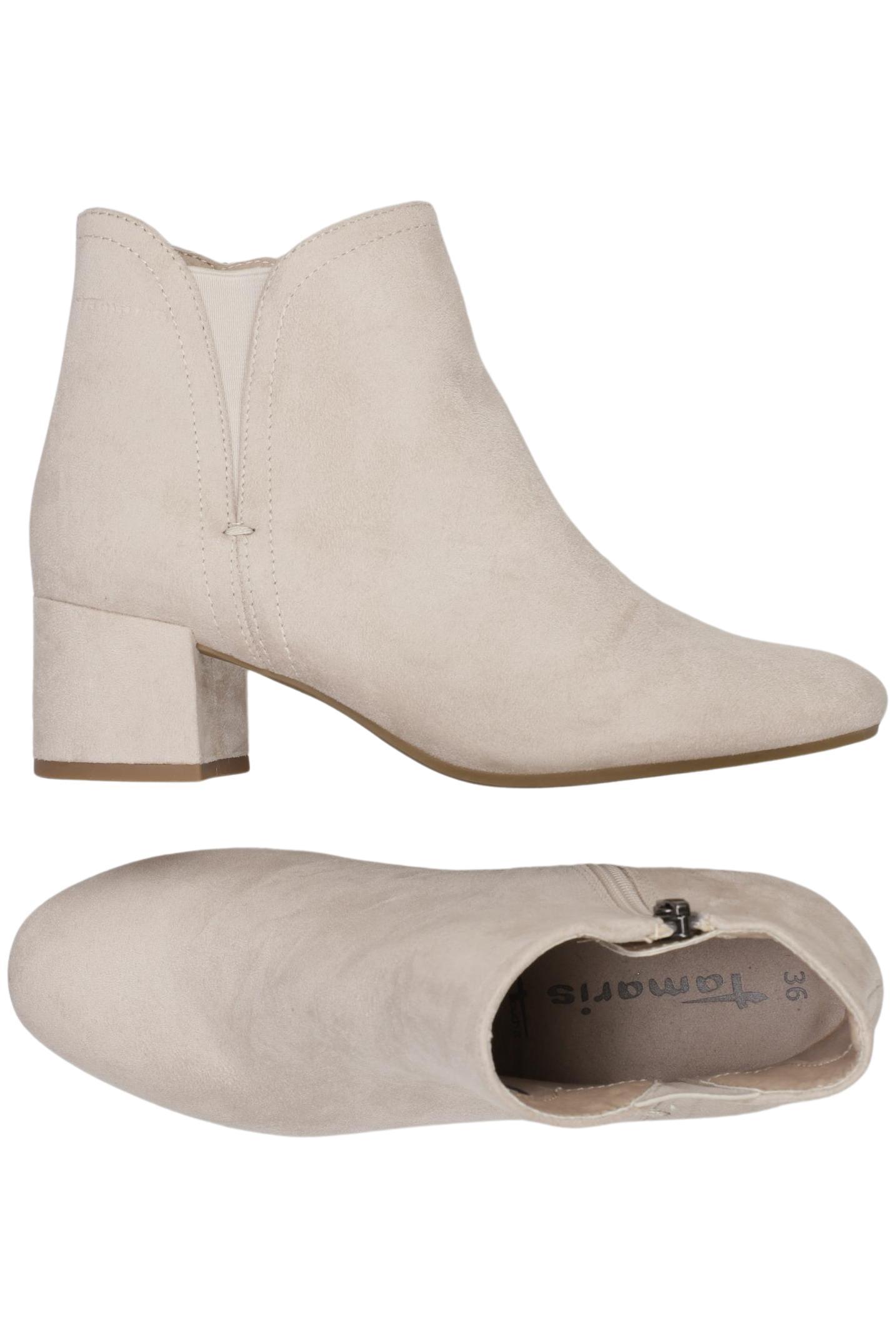 

Tamaris Damen Stiefelette, beige, Gr. 36