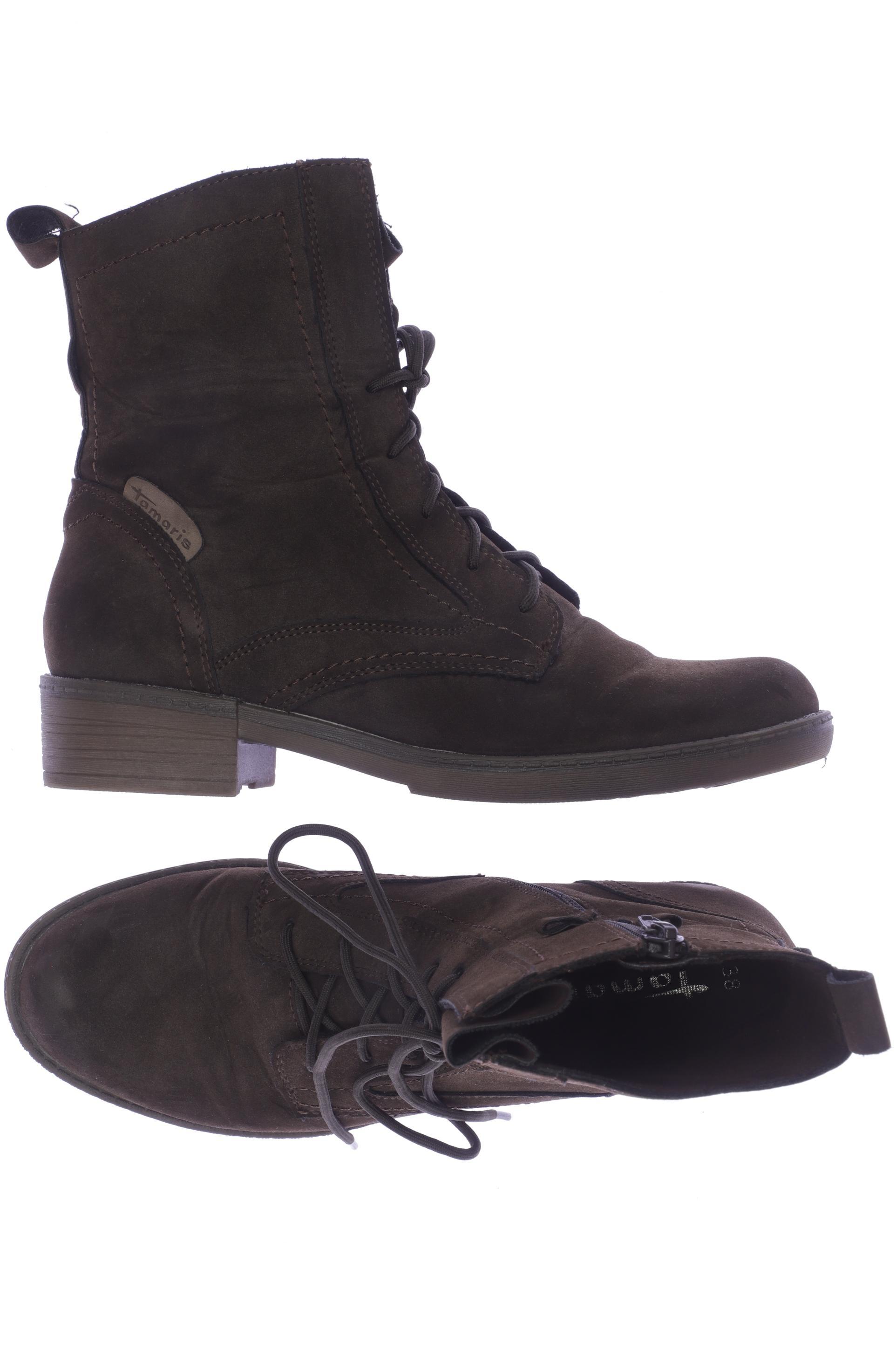 

Tamaris Damen Stiefelette, braun, Gr. 38