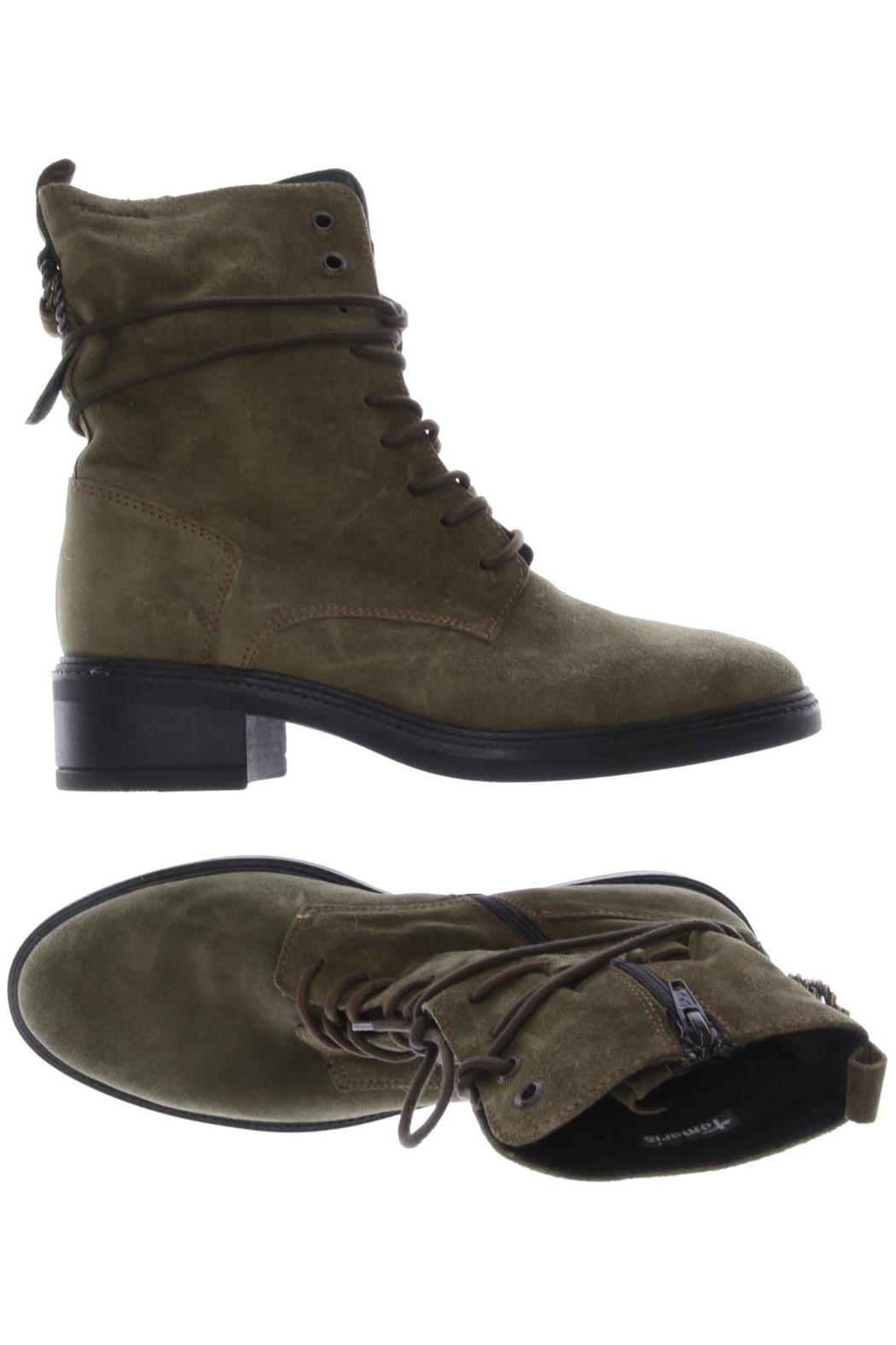 

Tamaris Damen Stiefelette, grün, Gr. 39
