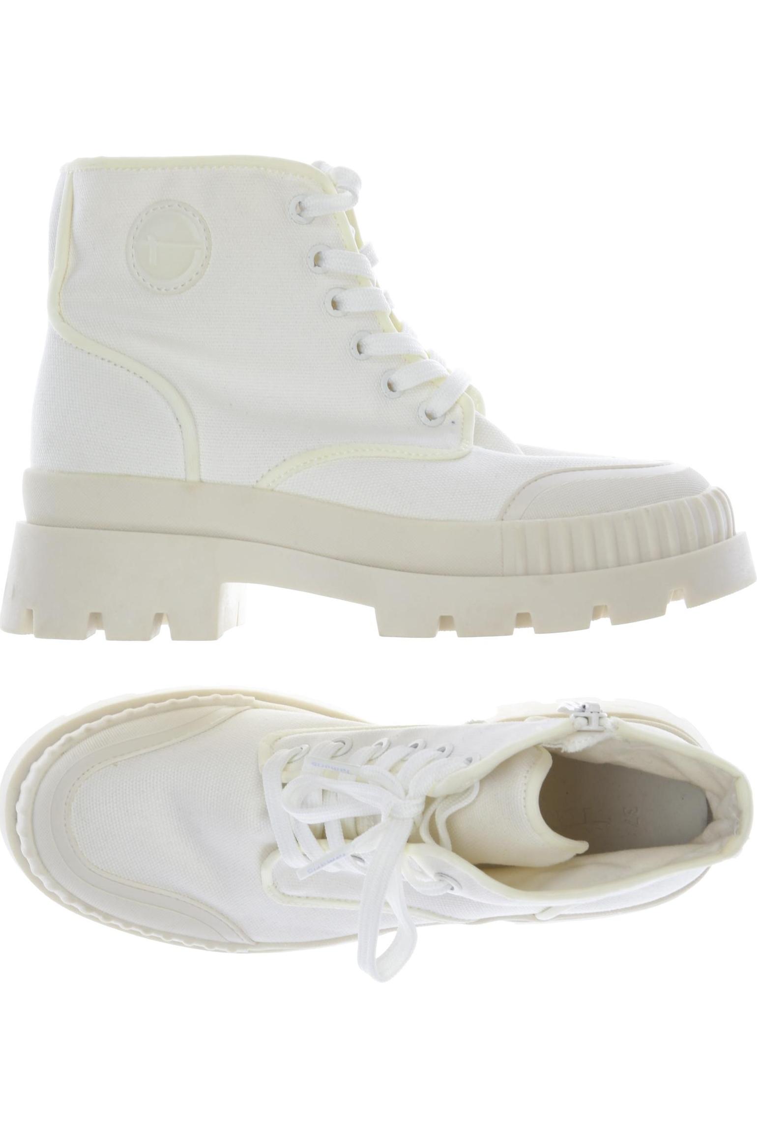

Tamaris Damen Stiefelette, weiß, Gr. 37