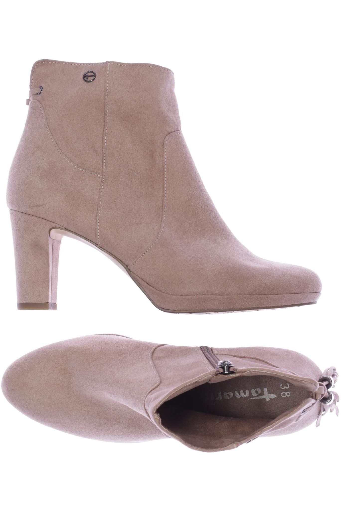 

Tamaris Damen Stiefelette, beige, Gr. 38