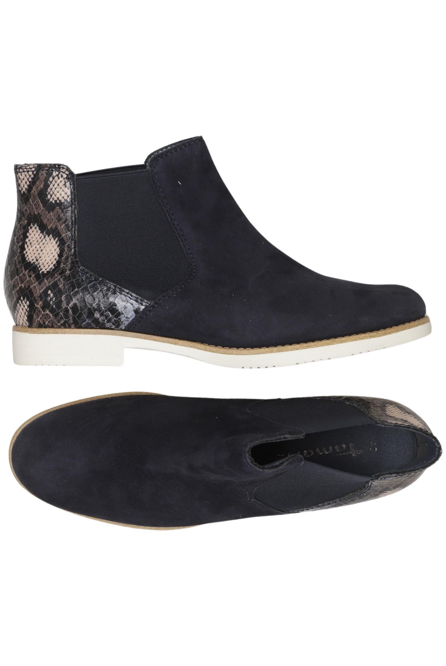 

Tamaris Damen Stiefelette, marineblau, Gr. 40
