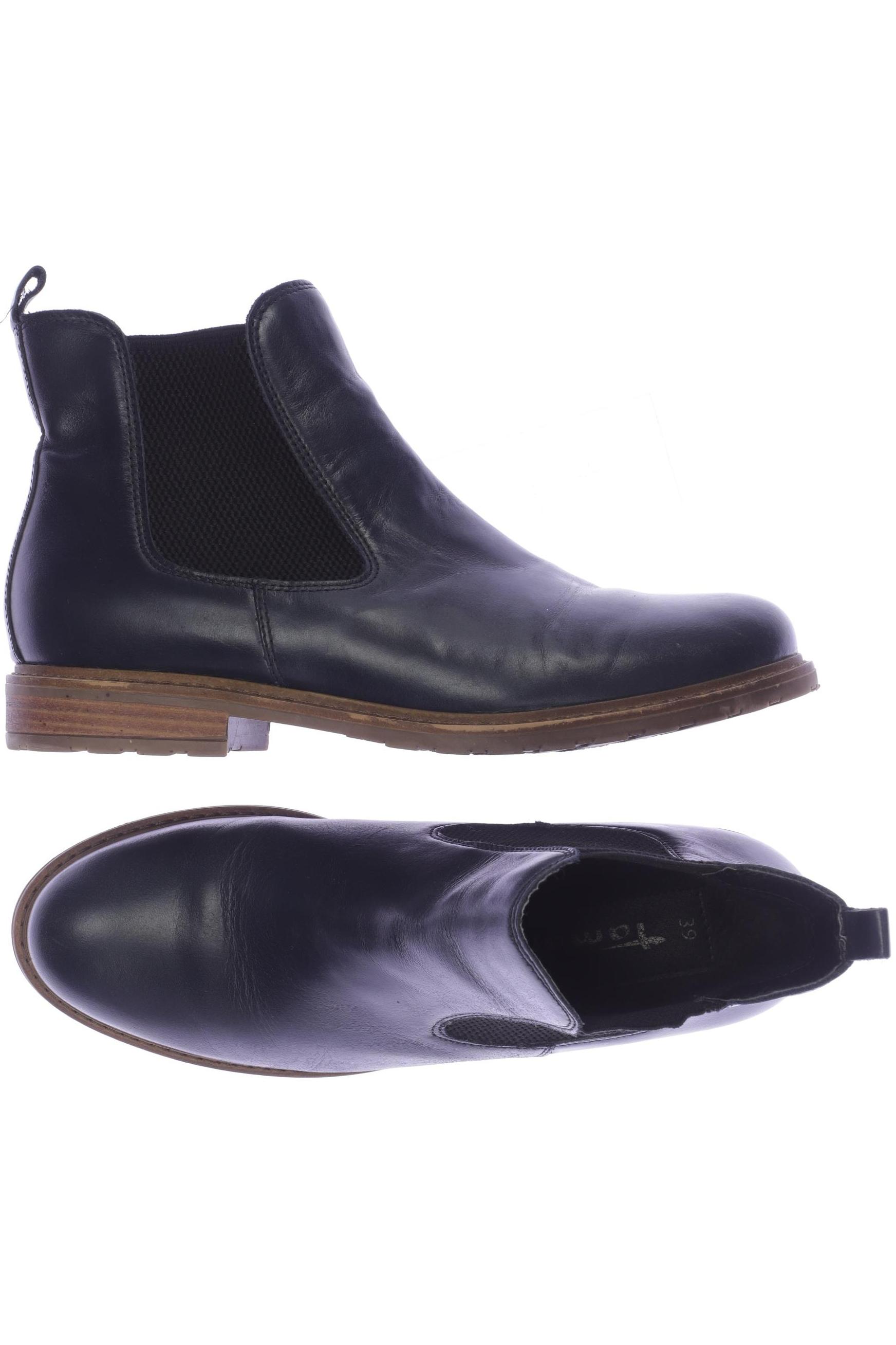 

Tamaris Damen Stiefelette, marineblau, Gr. 39