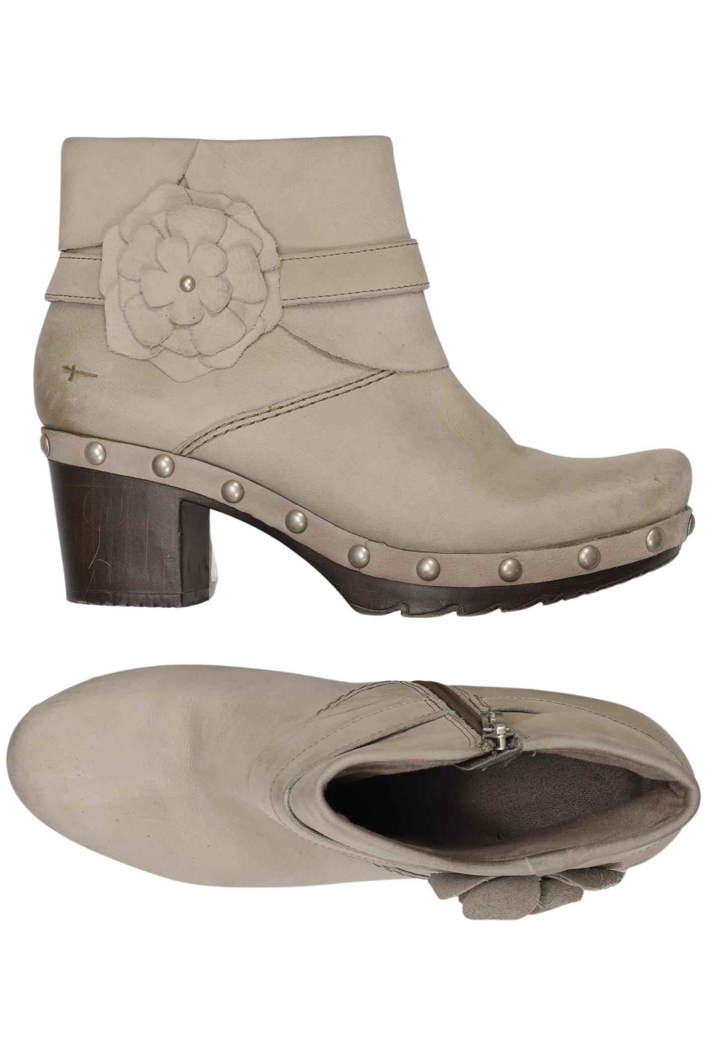 

Tamaris Damen Stiefelette, cremeweiß, Gr. 40
