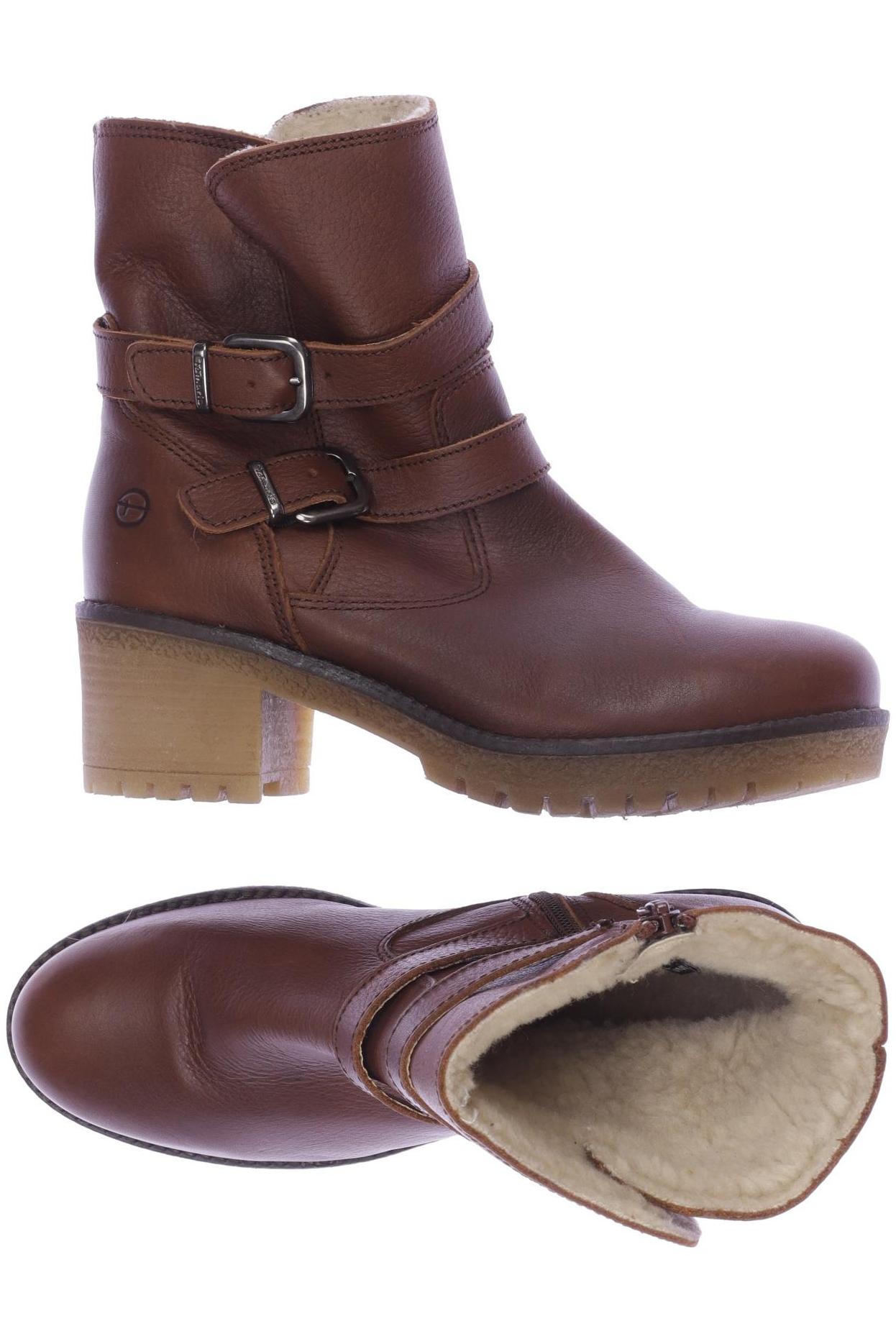 

Tamaris Damen Stiefelette, braun, Gr. 39