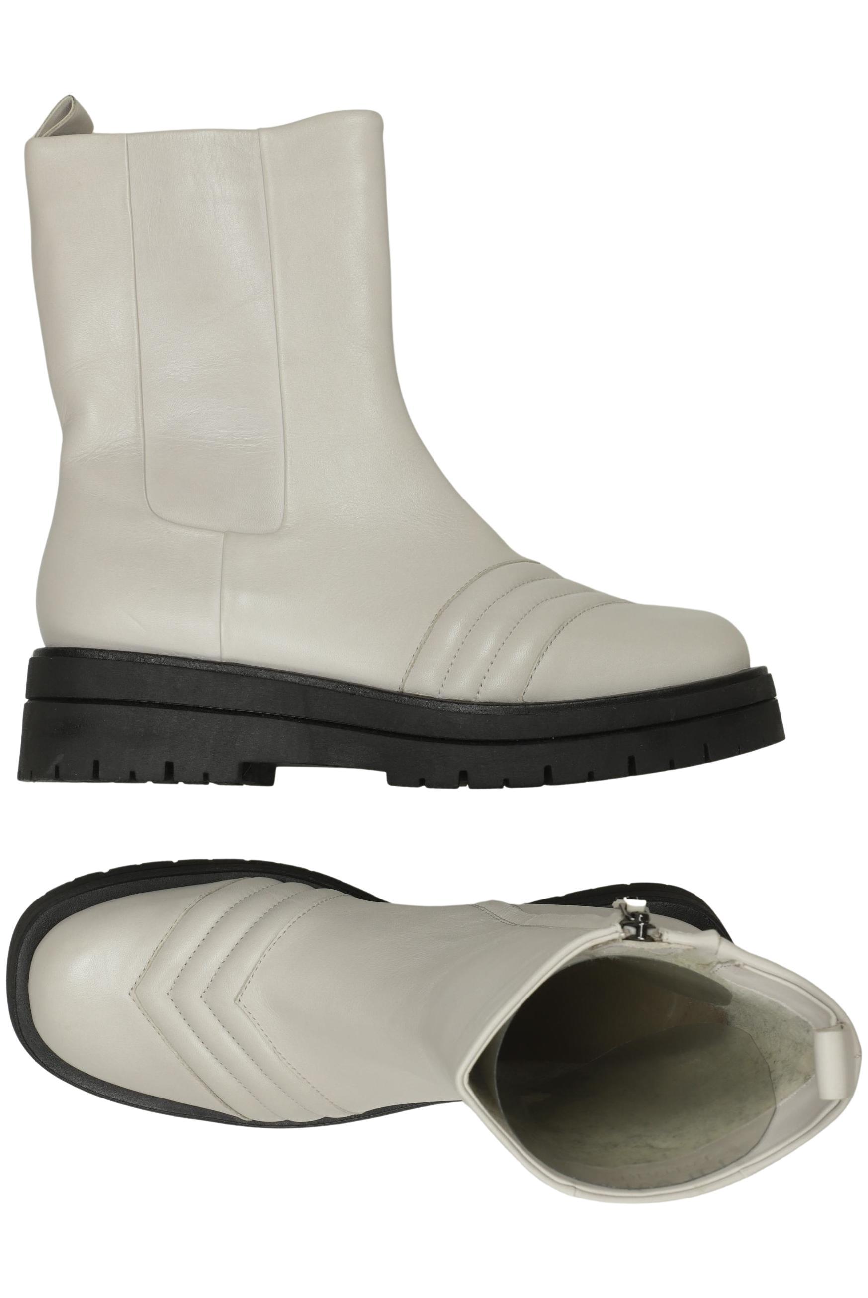 

Tamaris Damen Stiefelette, cremeweiß, Gr. 42