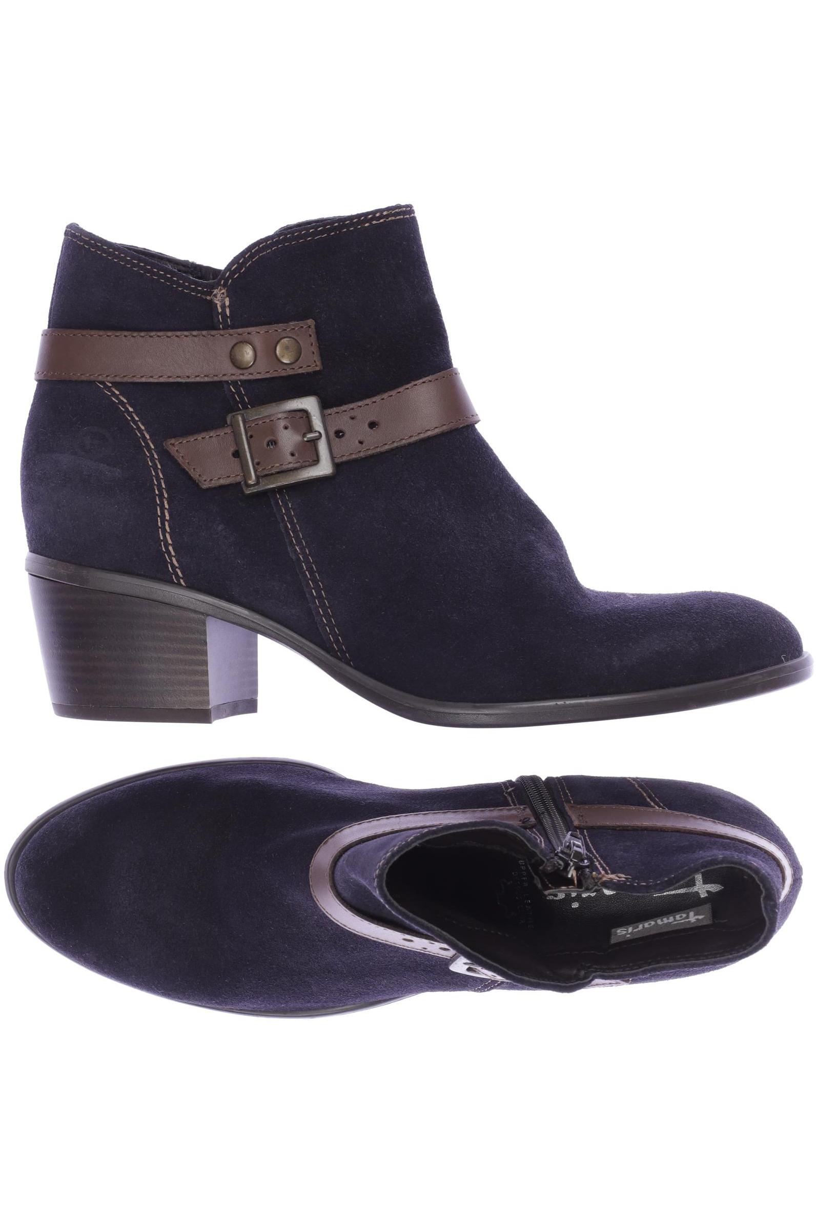 

Tamaris Damen Stiefelette, marineblau, Gr. 40