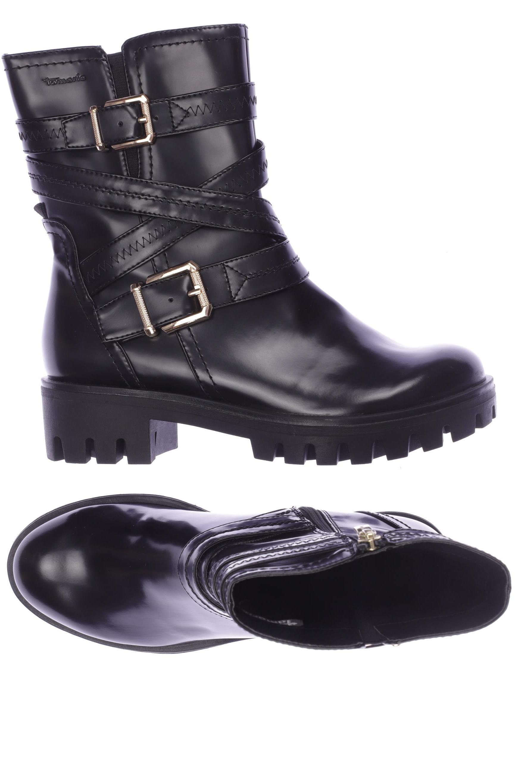 

Tamaris Damen Stiefelette, schwarz, Gr. 39