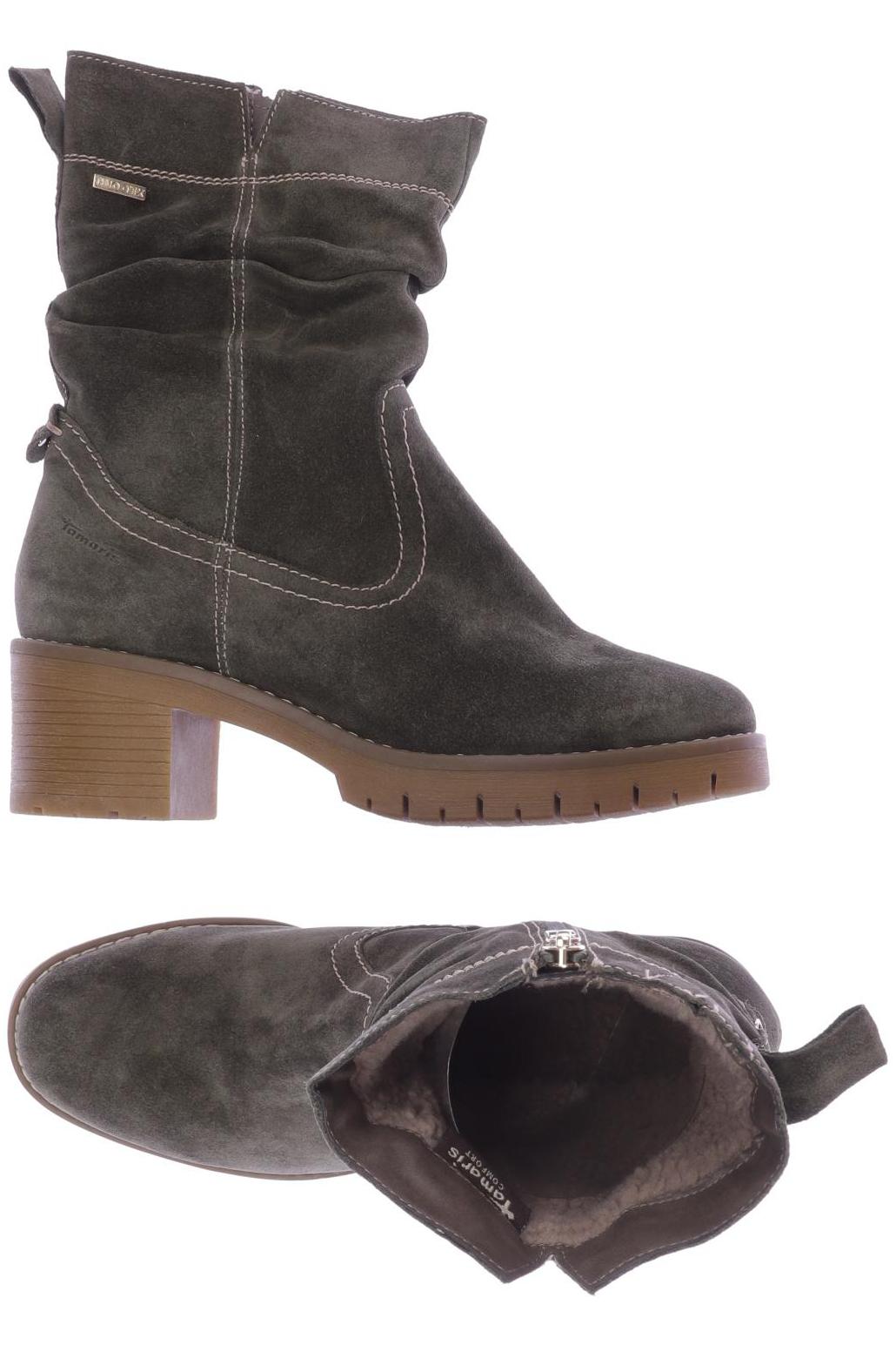 

Tamaris Damen Stiefelette, grün, Gr. 39