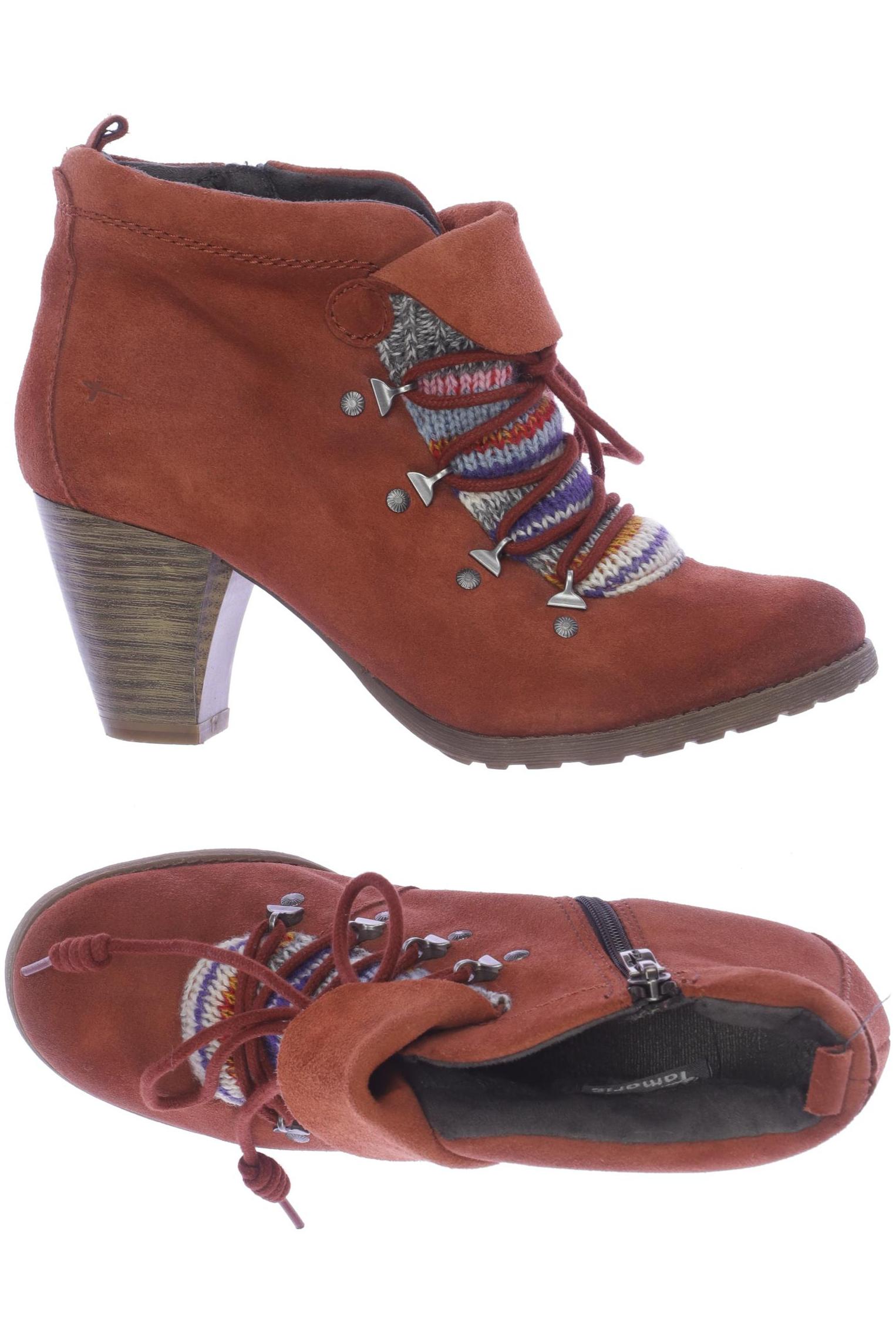 

Tamaris Damen Stiefelette, rot, Gr. 38