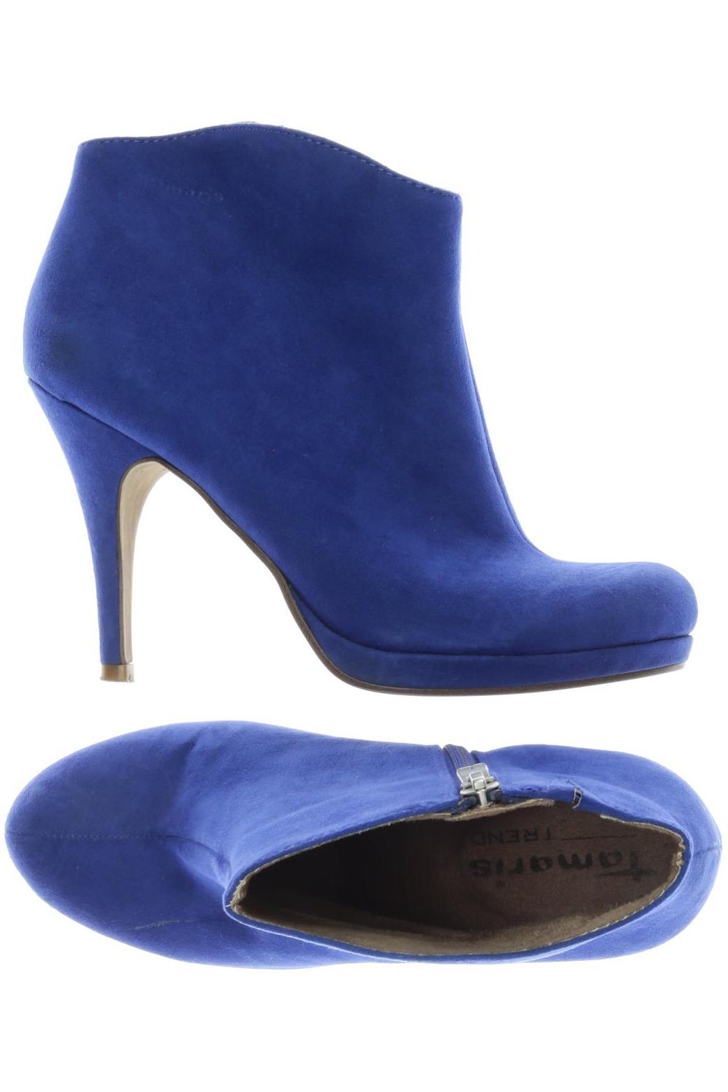 

Tamaris Damen Stiefelette, blau, Gr. 38