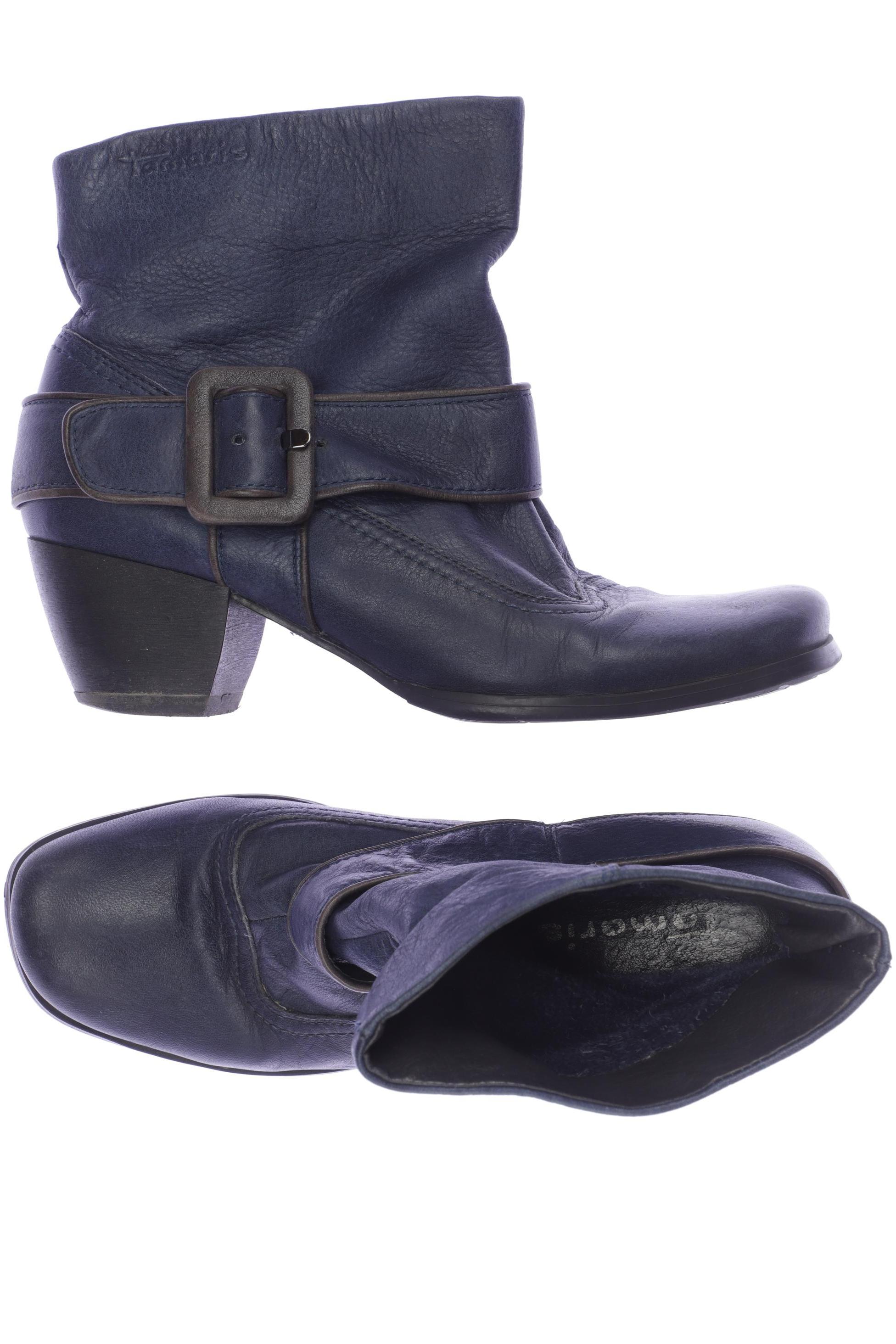 

Tamaris Damen Stiefelette, marineblau, Gr. 38