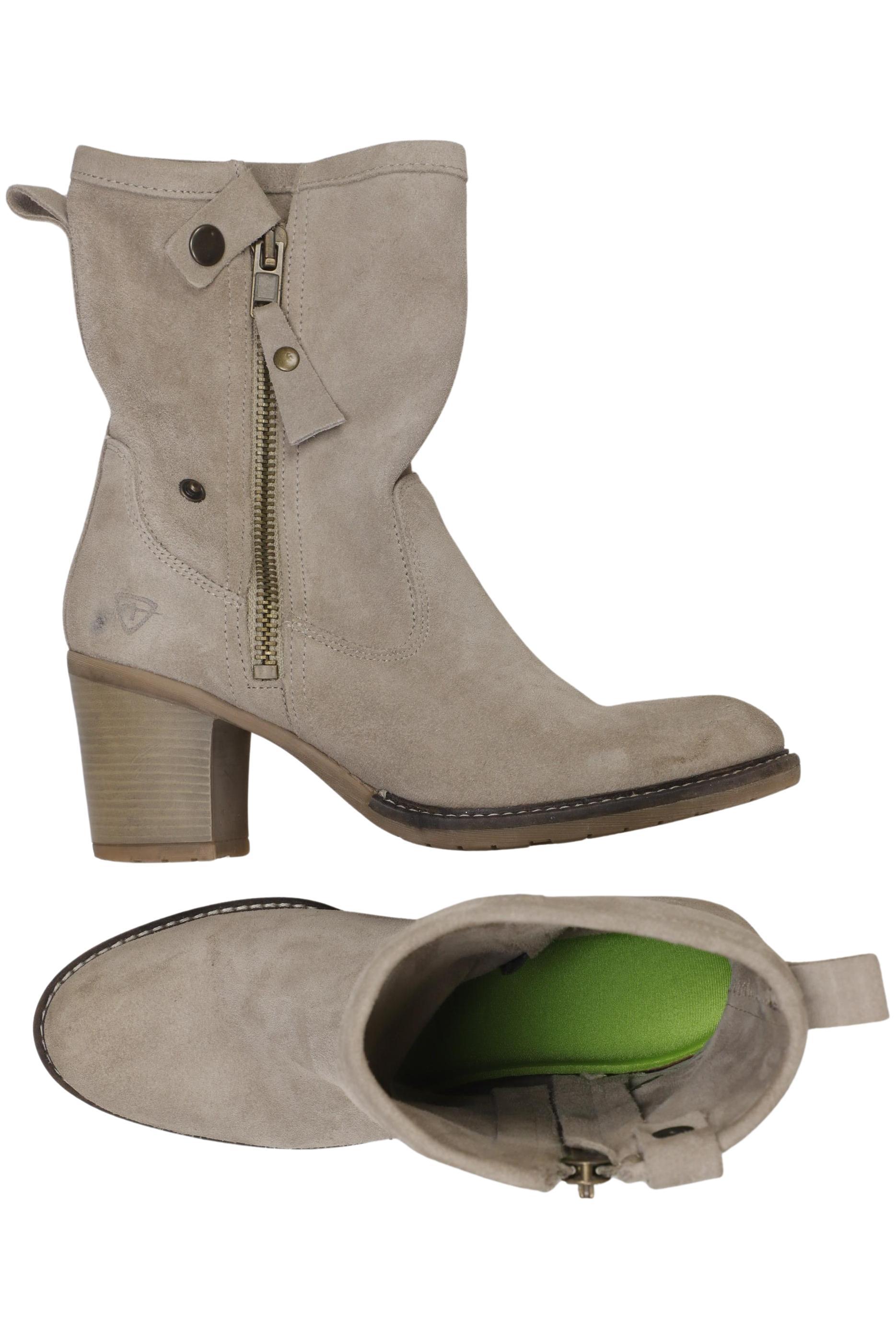 

Tamaris Damen Stiefelette, beige, Gr. 39
