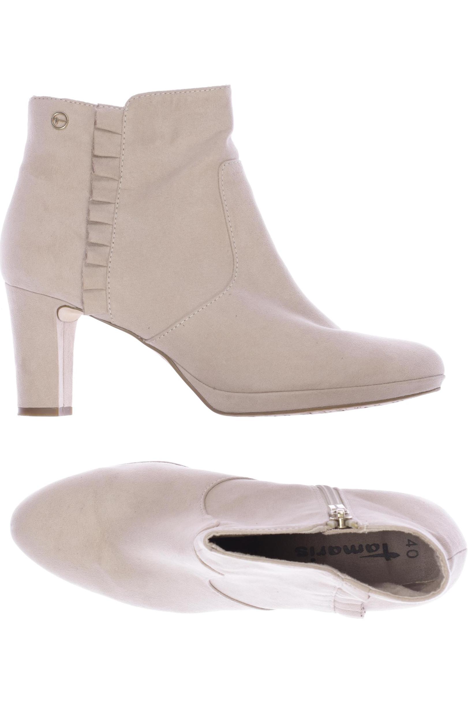 

Tamaris Damen Stiefelette, beige, Gr. 40