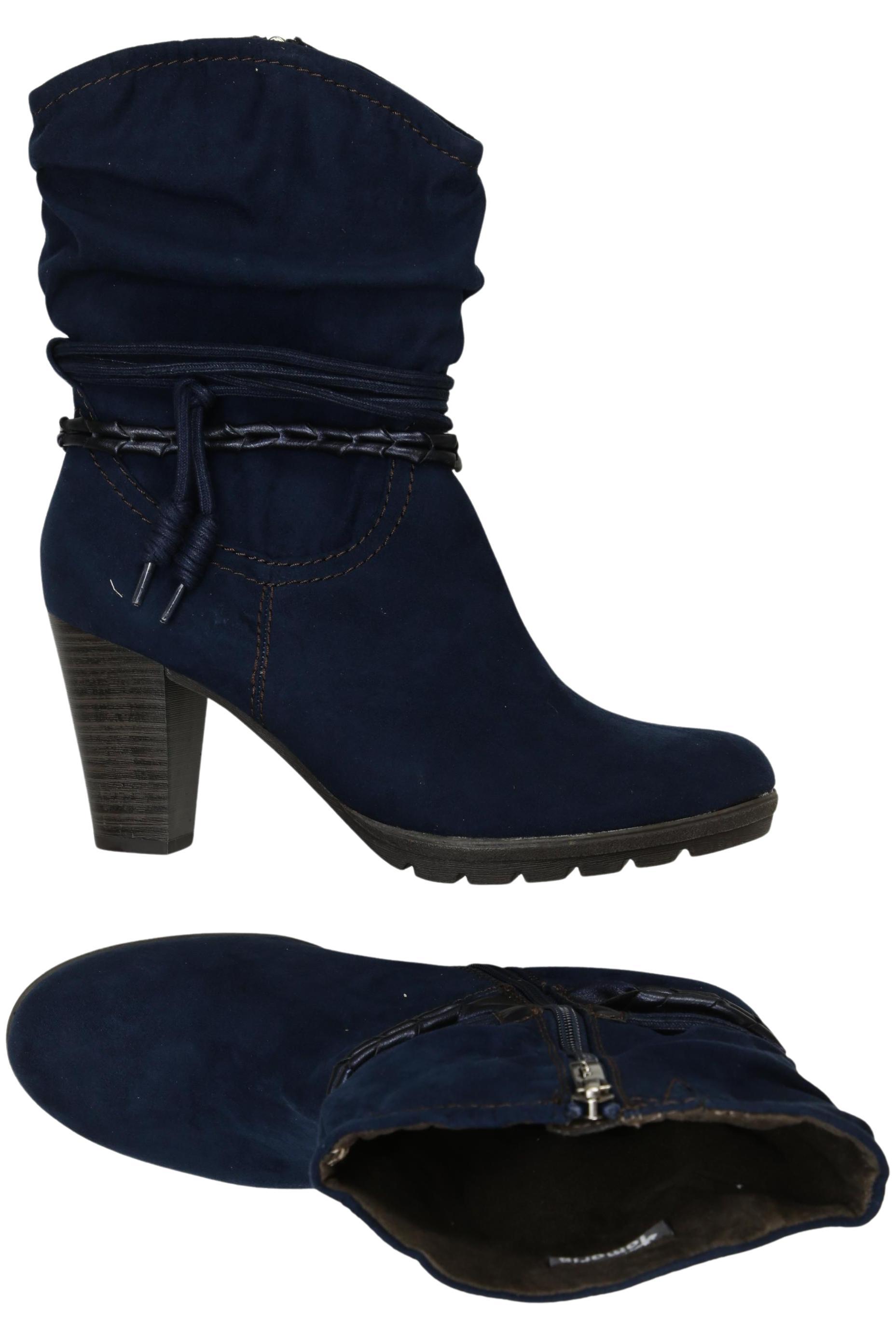 

Tamaris Damen Stiefelette, marineblau, Gr. 40