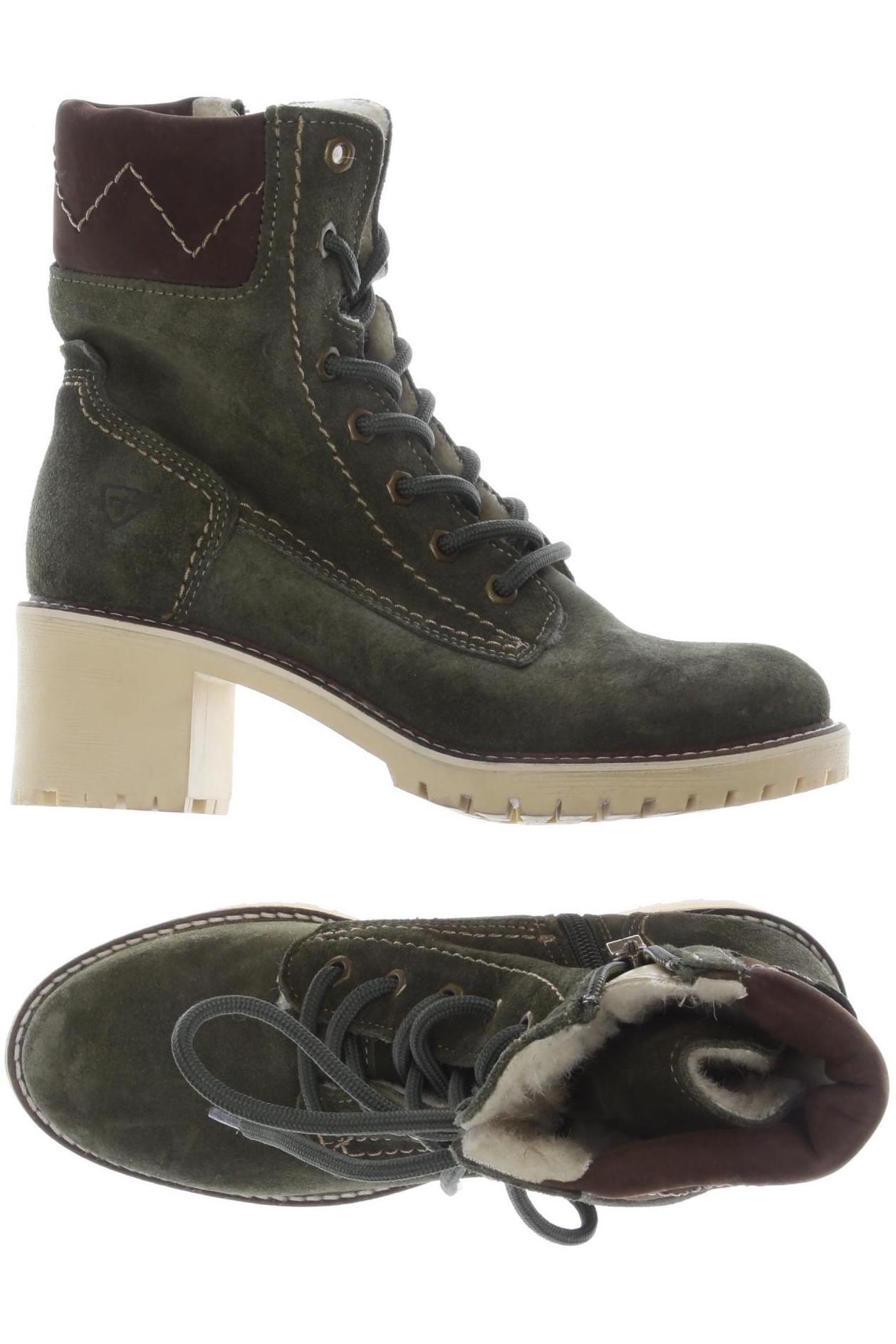

Tamaris Damen Stiefelette, grün, Gr. 36