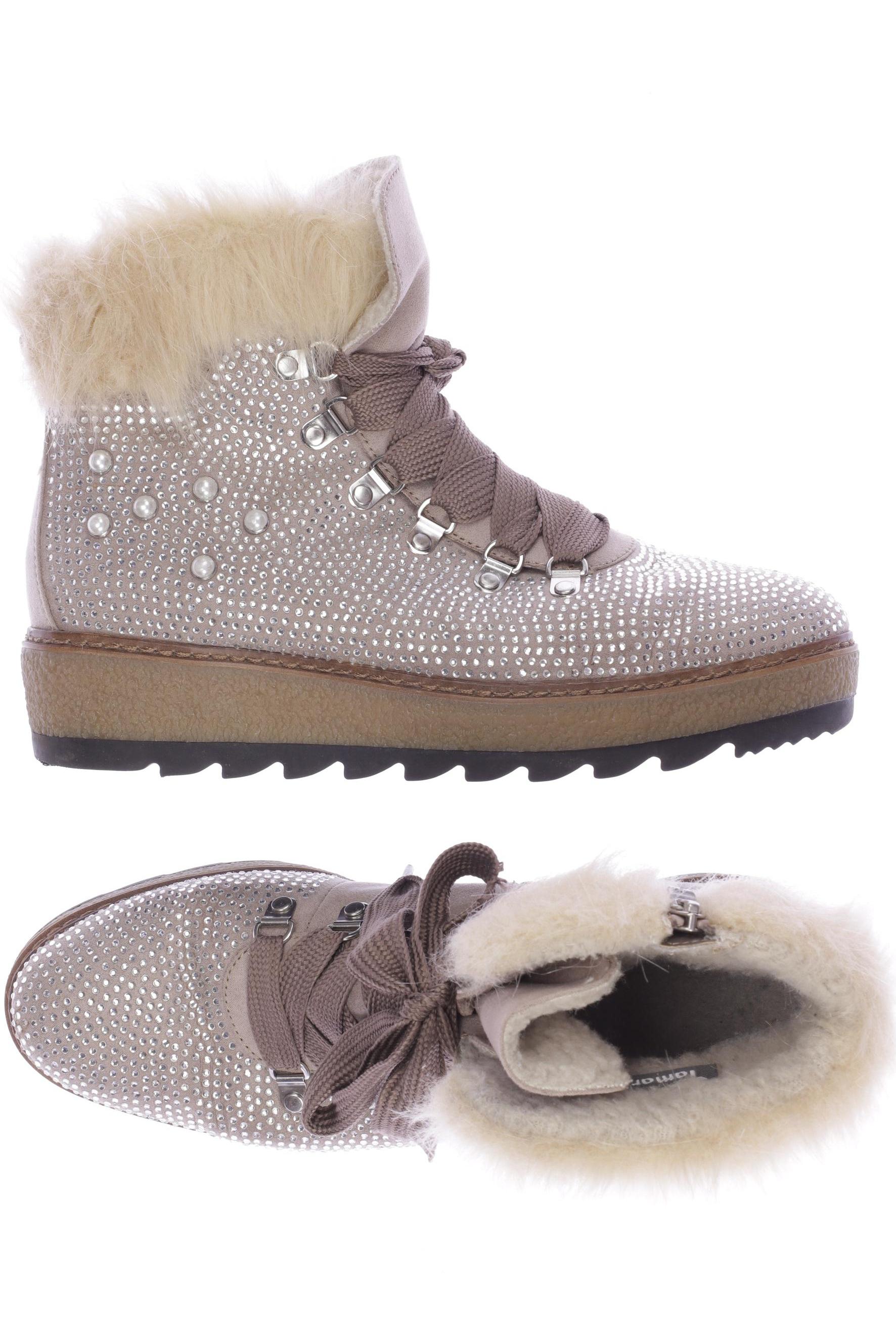 

Tamaris Damen Stiefelette, beige, Gr. 41