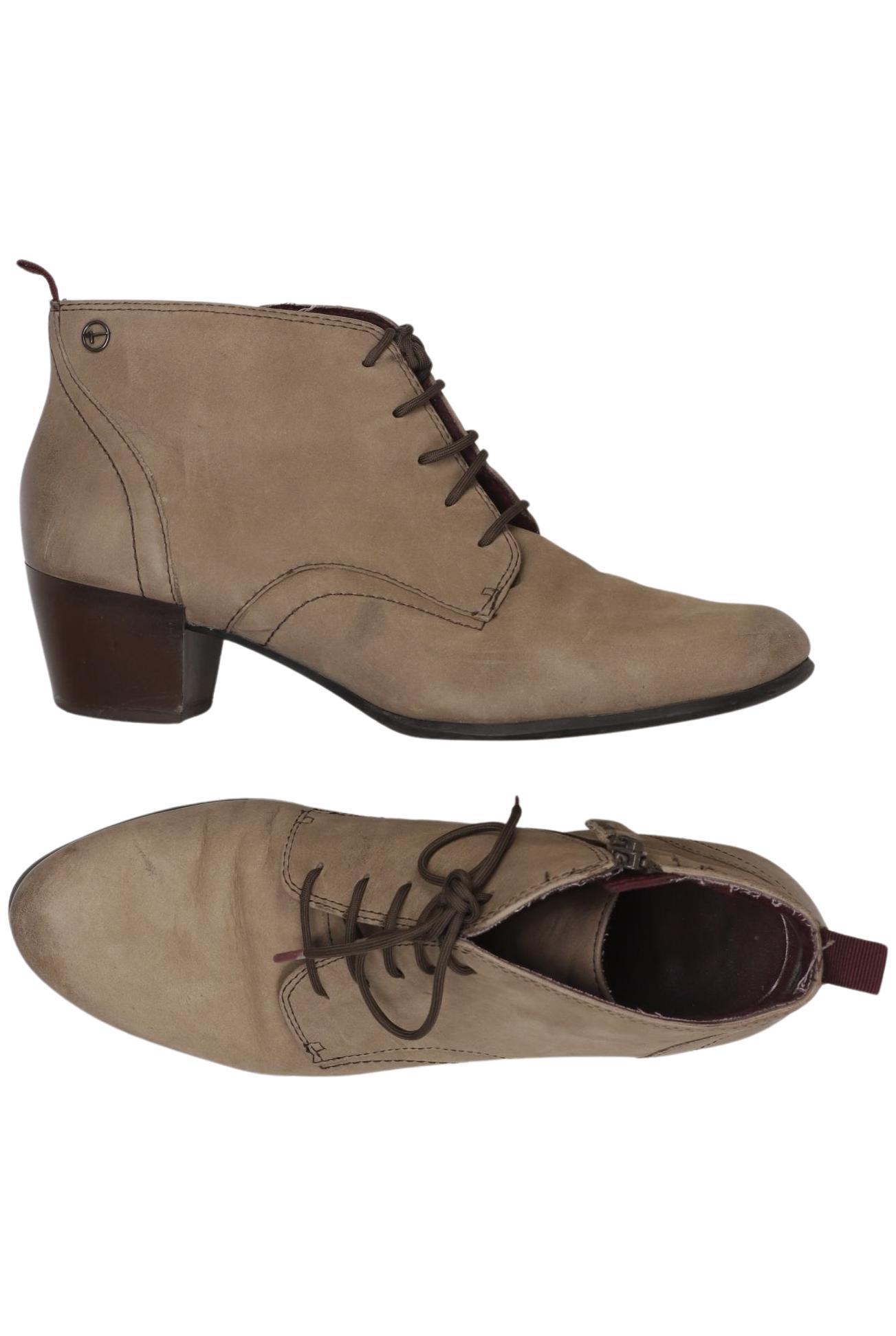

Tamaris Damen Stiefelette, beige, Gr. 39