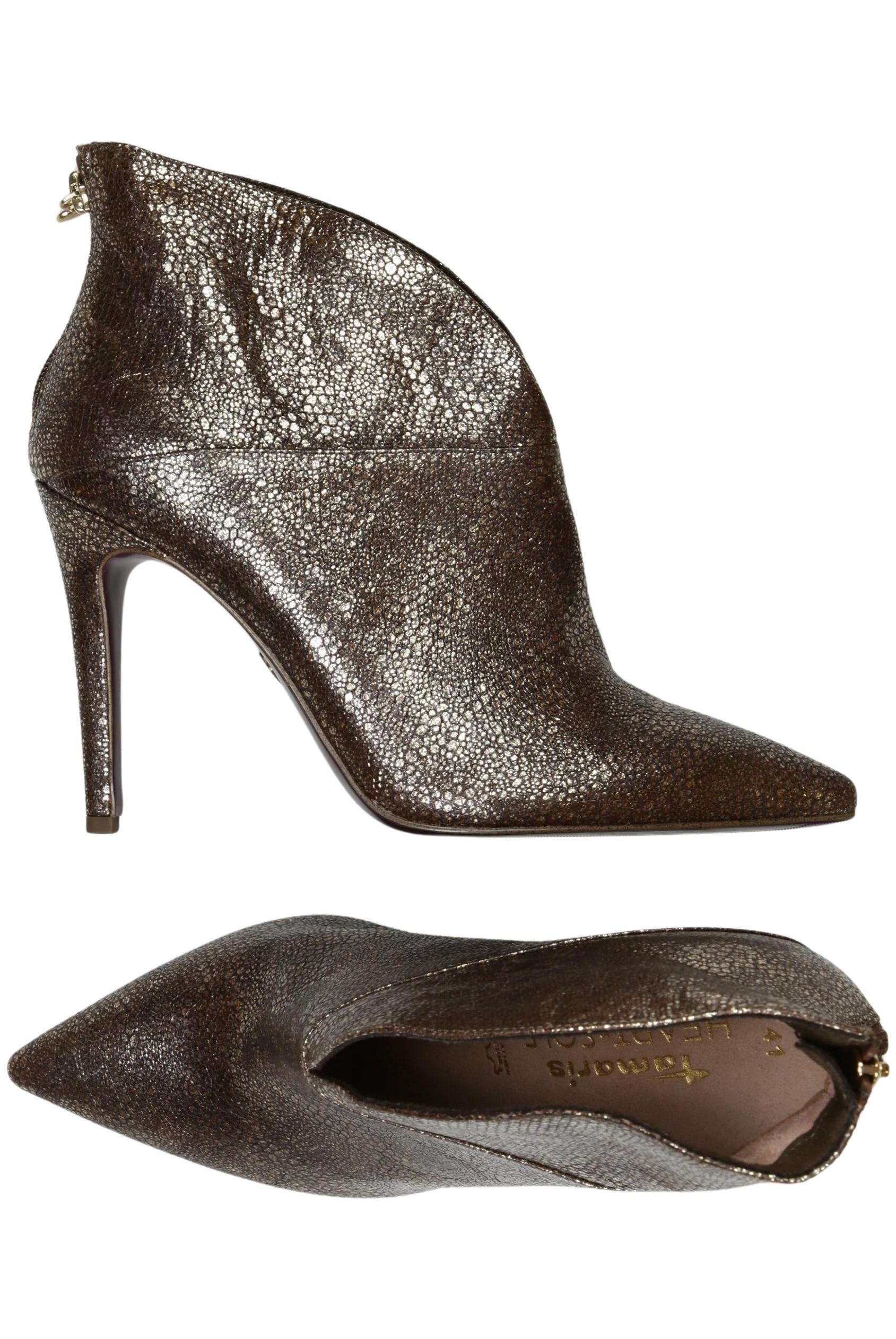 

Tamaris Damen Stiefelette, gold, Gr. 41