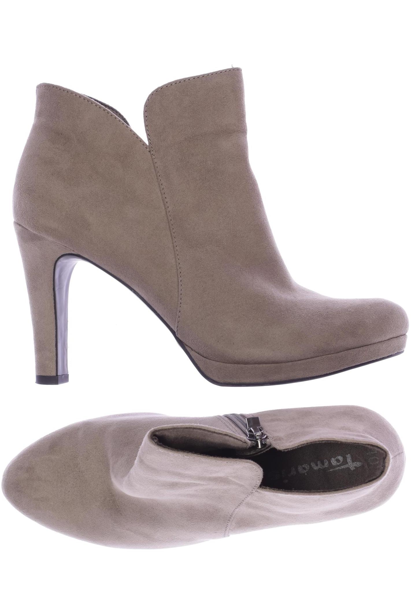 

Tamaris Damen Stiefelette, beige, Gr. 40