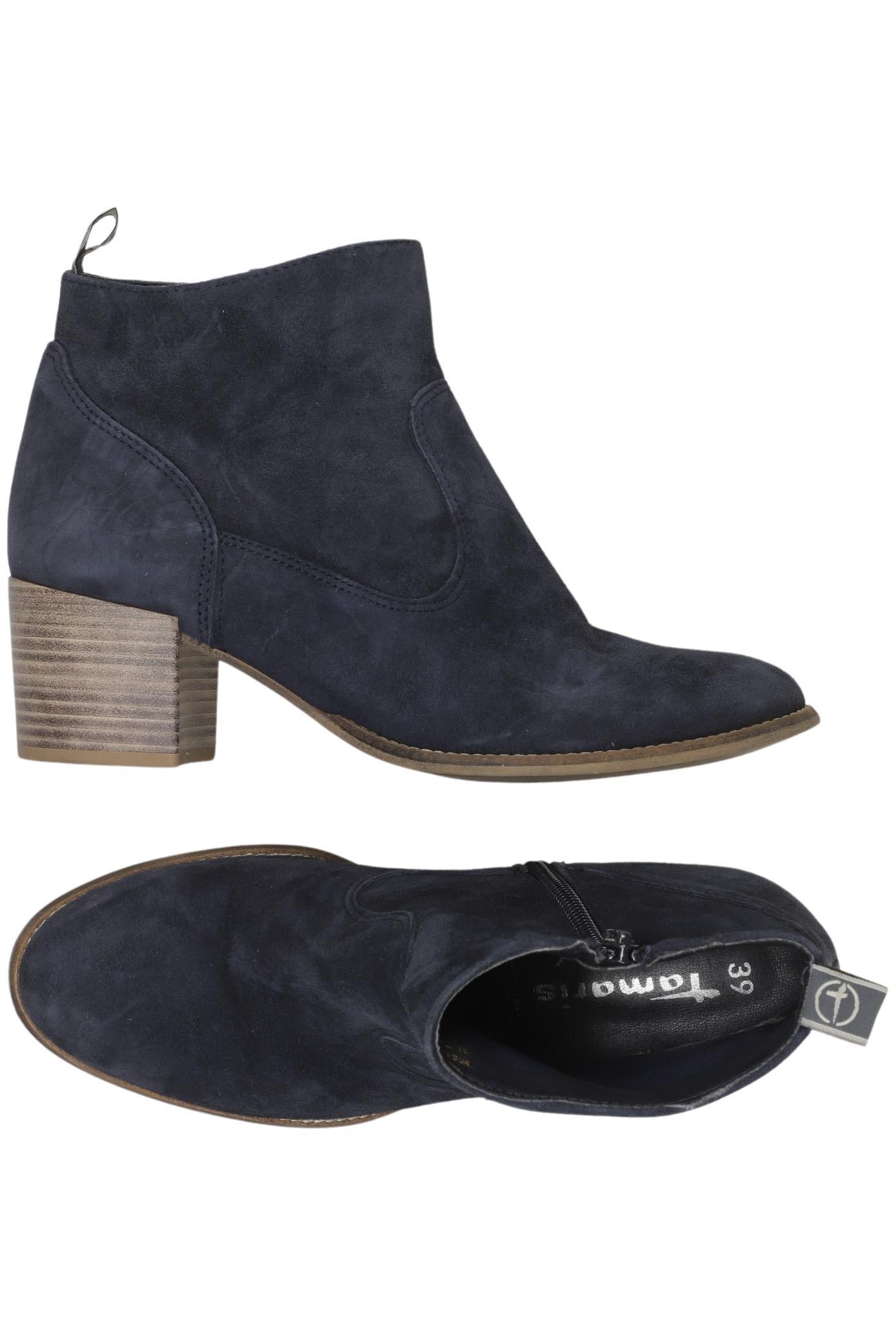 

Tamaris Damen Stiefelette, marineblau, Gr. 39