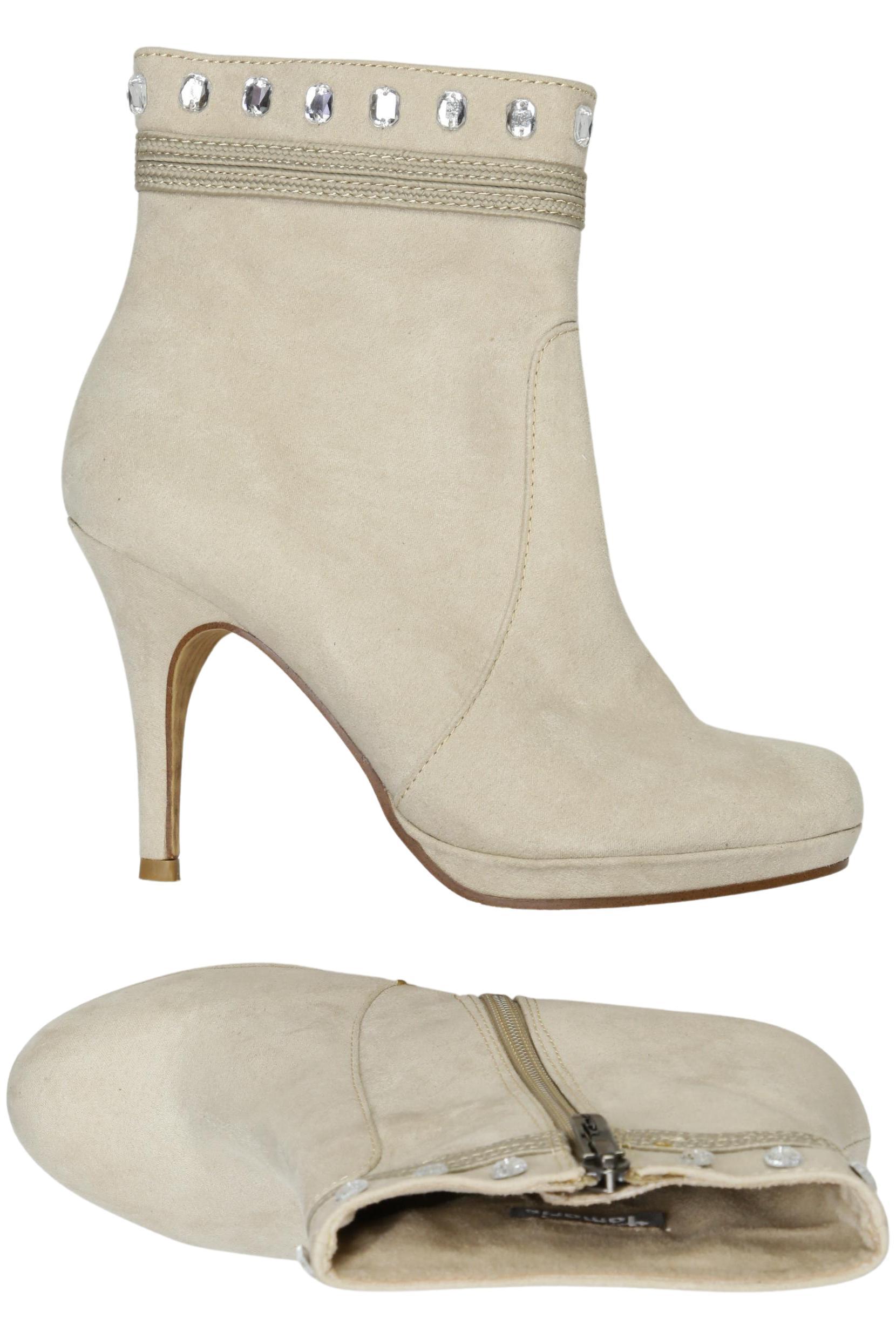 

Tamaris Damen Stiefelette, beige, Gr. 37