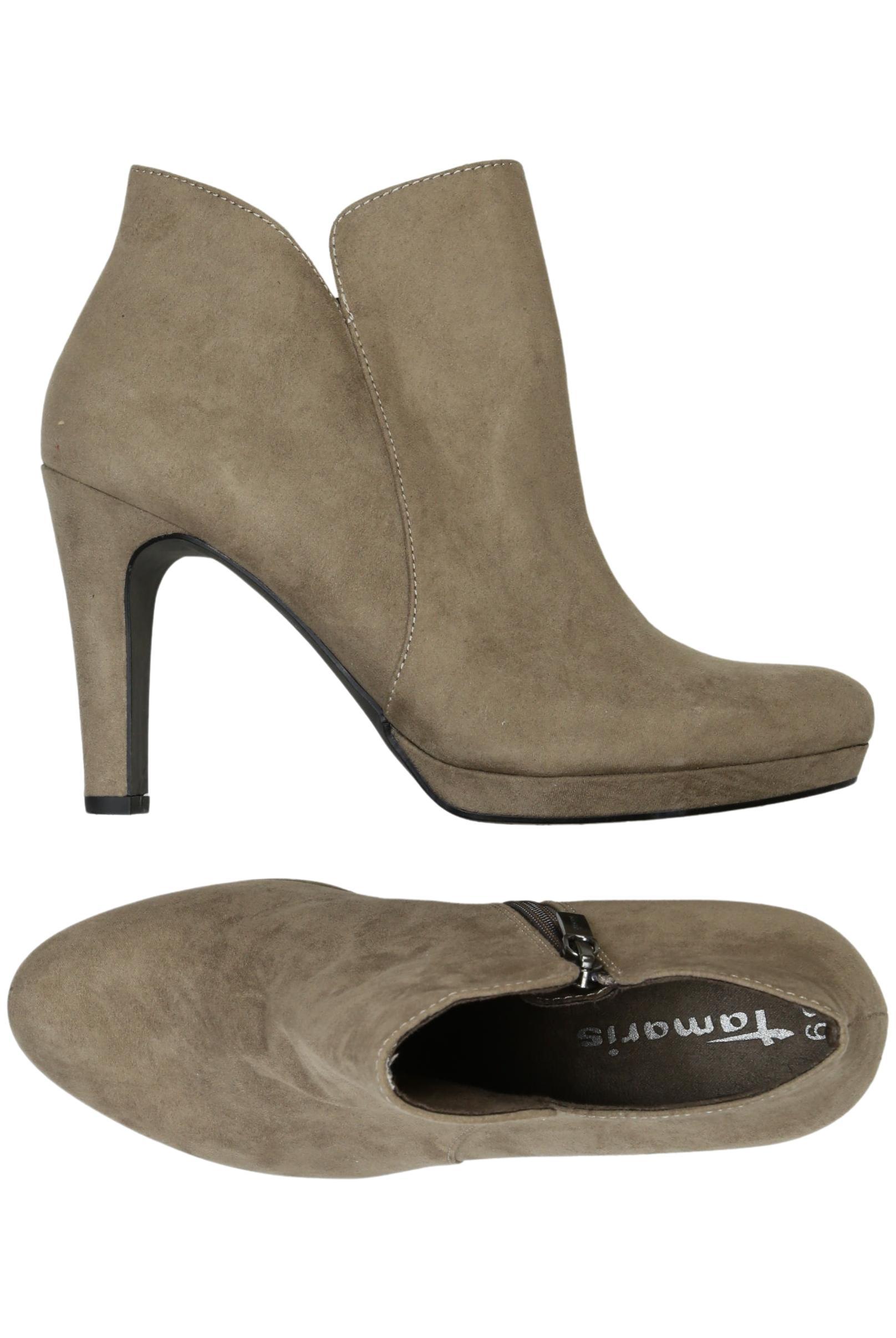 

Tamaris Damen Stiefelette, beige, Gr. 39