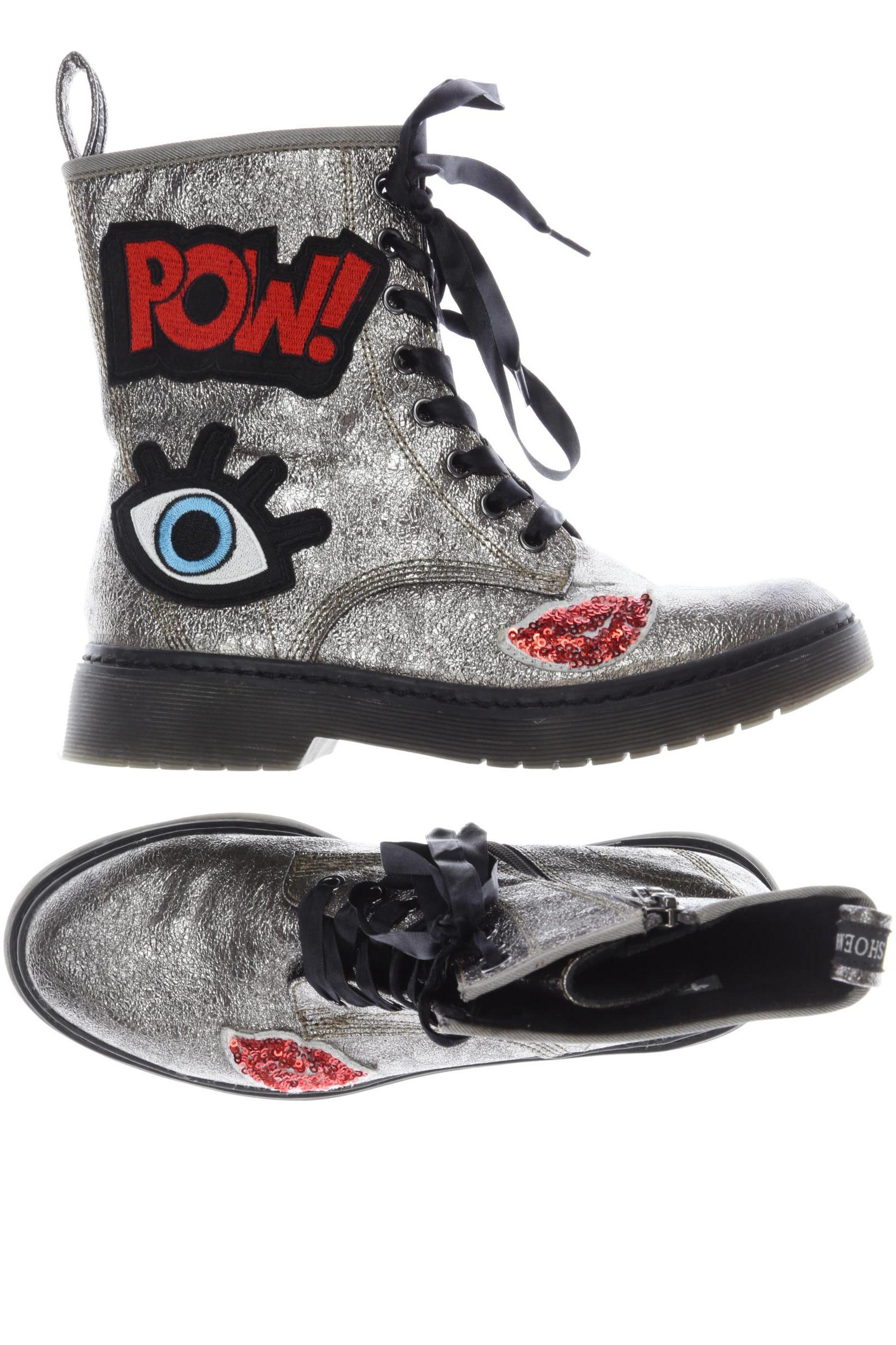 

Tamaris Damen Stiefelette, silber, Gr. 37